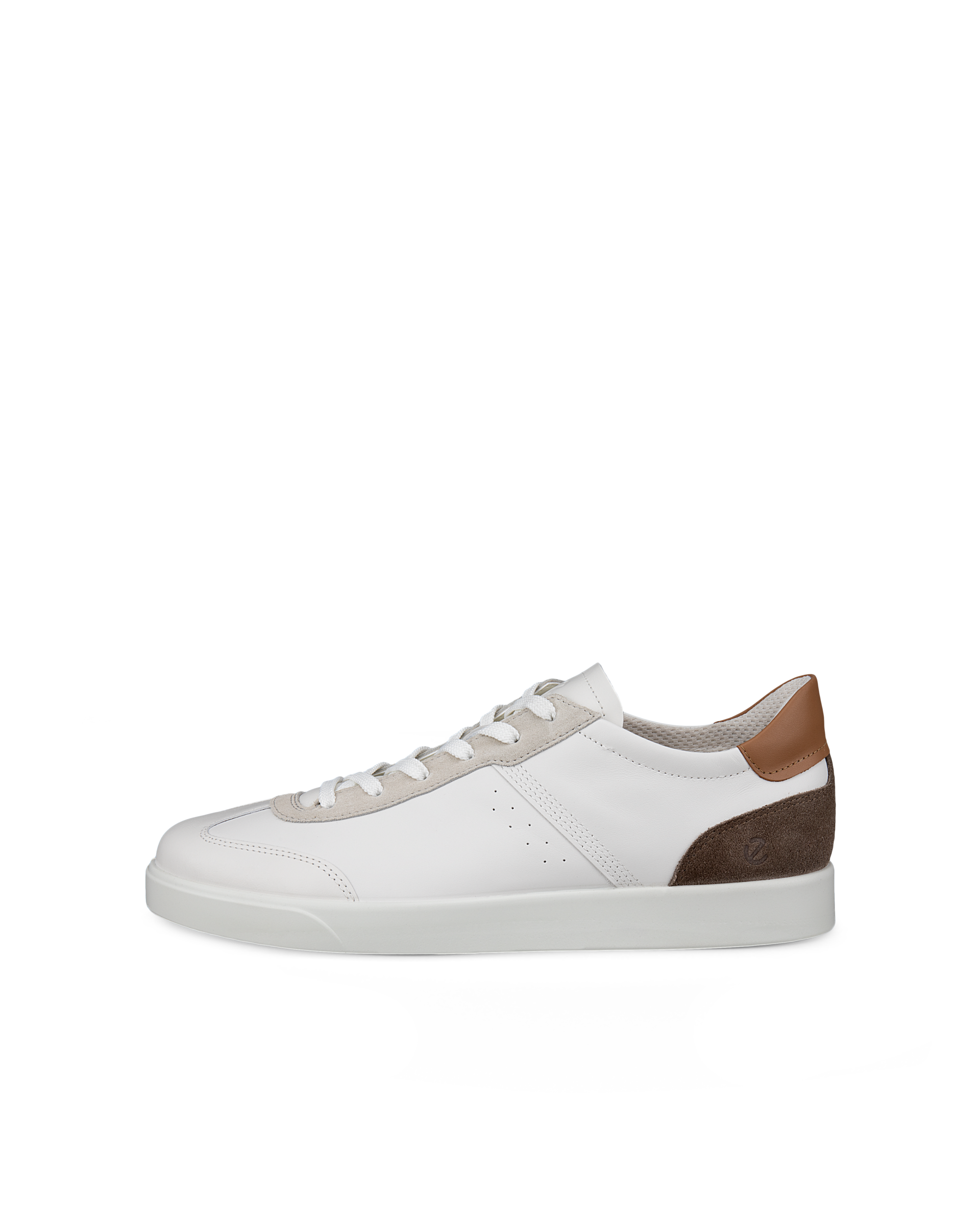 ECCO STREET LITE - Herren Ledersneaker - Weiß - 40