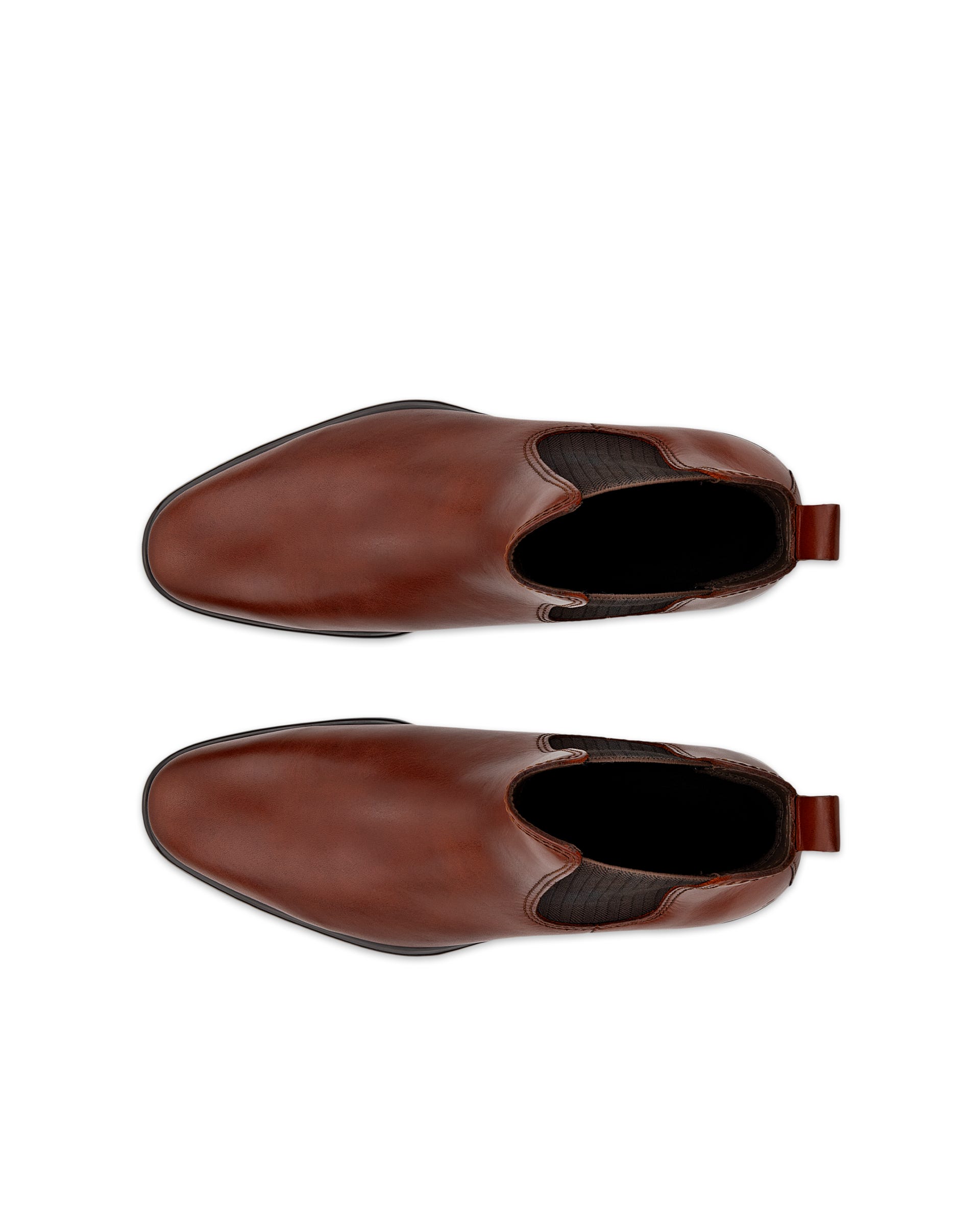 ECCO Men Citytray Tall Chelsea Boots - Brown - Top left pair