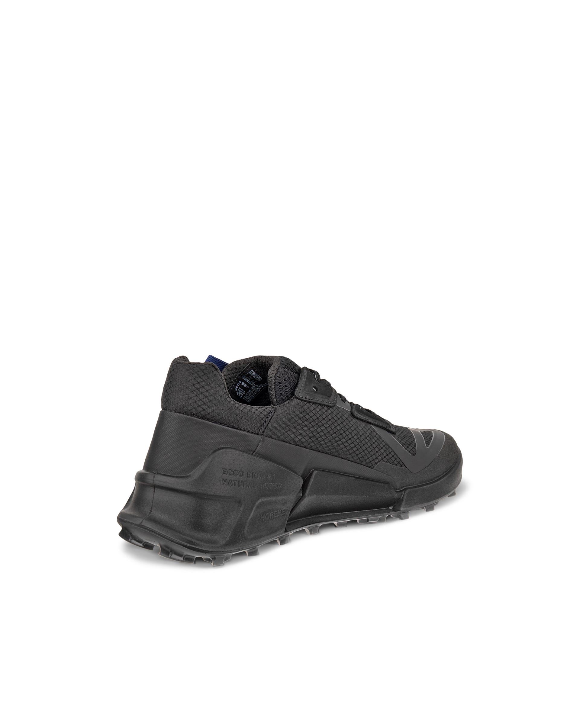 ECCO BIOM 2.1 X Country メンズ テキスタイルGore-Texトレイルランニングシューズ - ブラック - Back