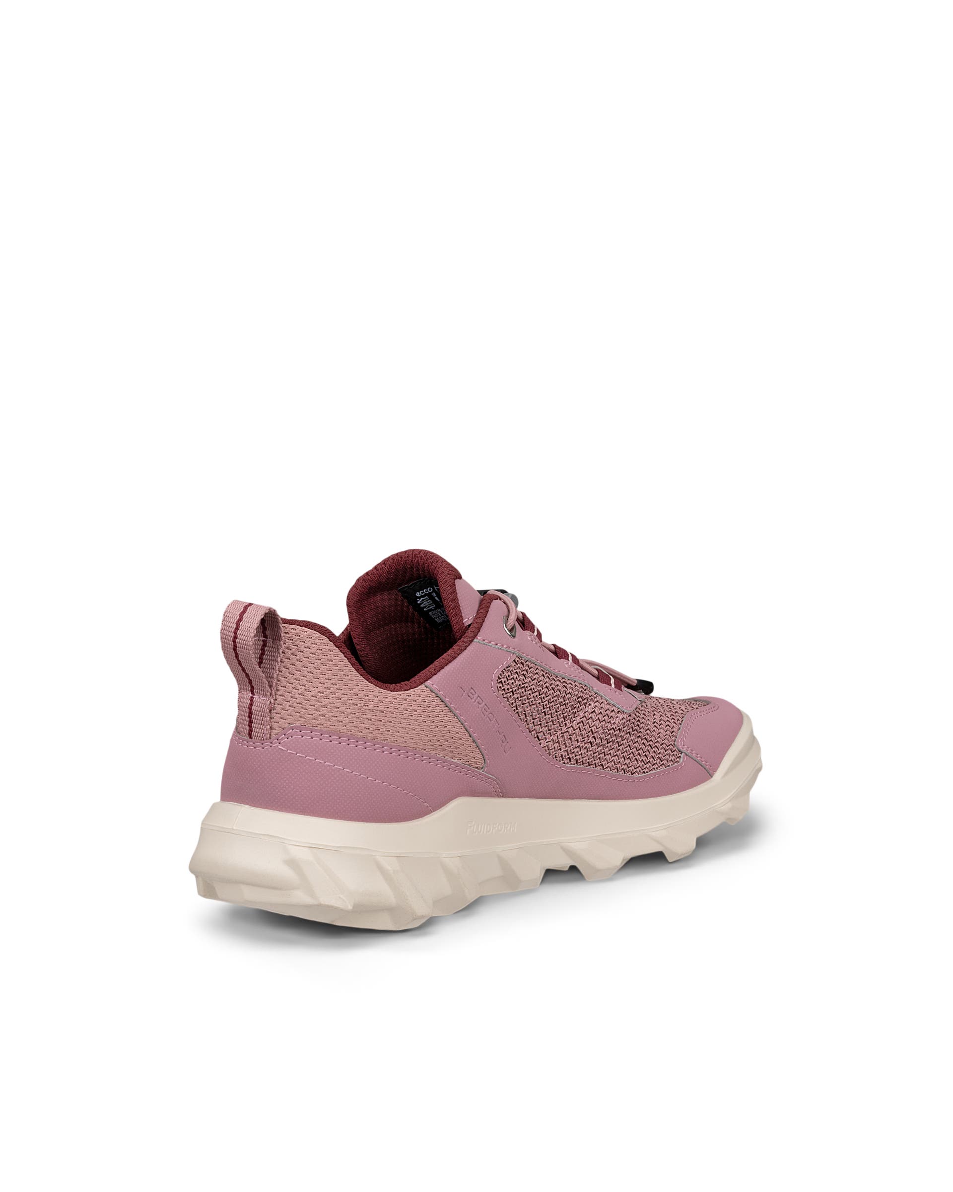 ECCO® MX Low Breathru Dames sneaker - Roze - Back