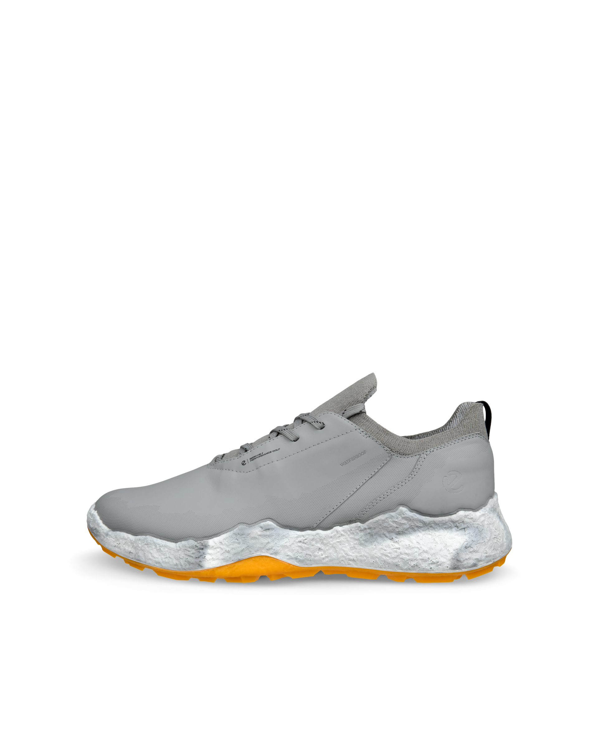 Zapatos golf impermeable de piel ECCO® Golf BIOM H5 para hombre - Gris - Outside