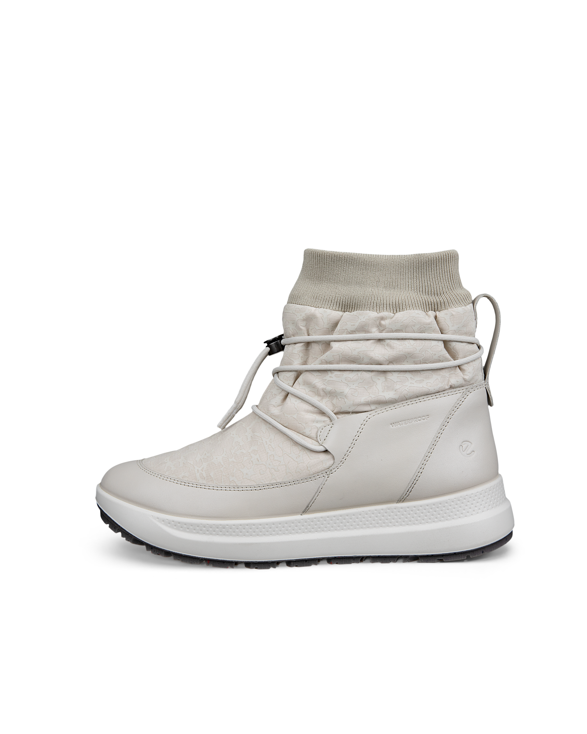 ECCO Nouvelle ウィメンズ レザーミッドカットブーツ | ブラック