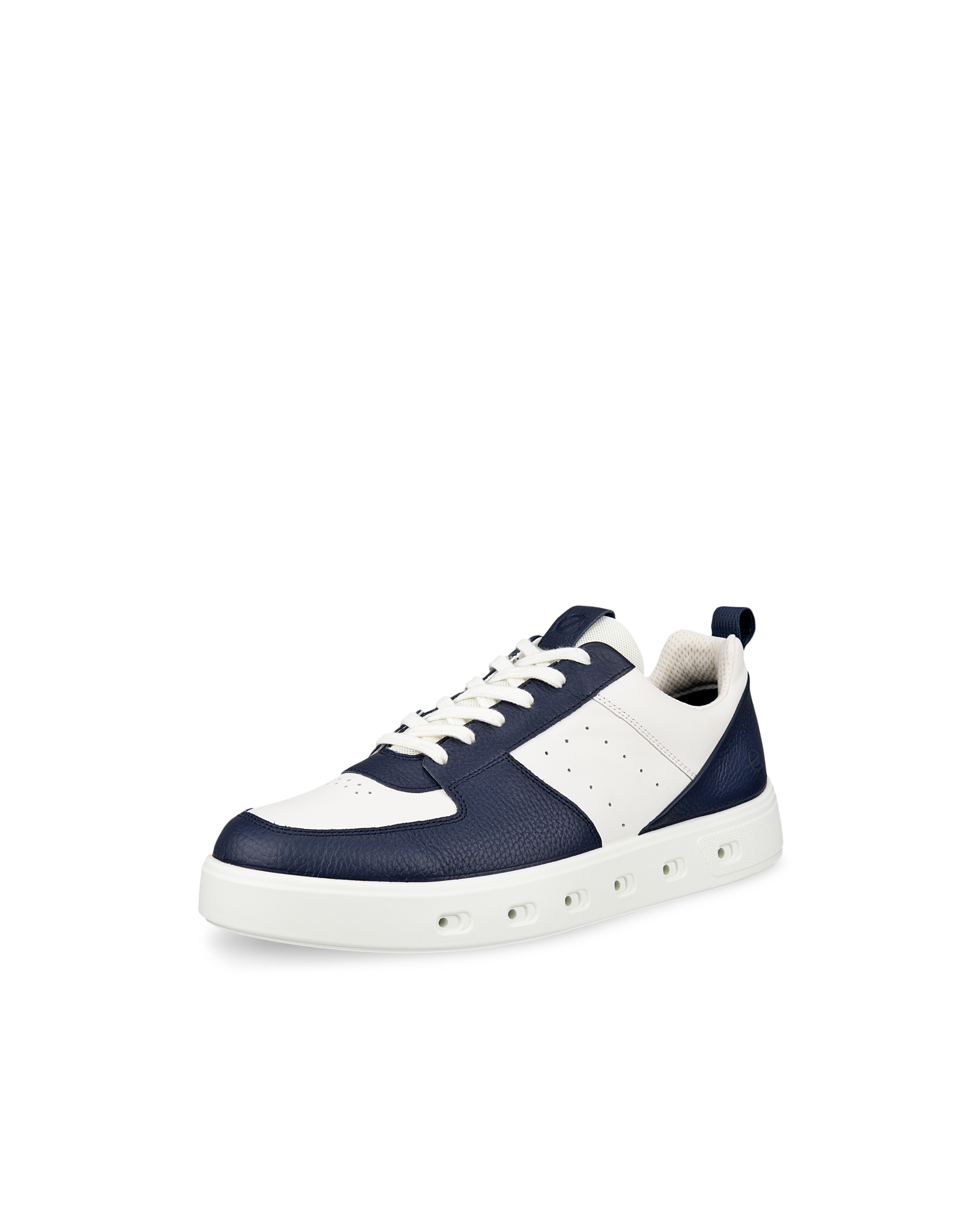 ECCO street 720 MEN メンズ レザーGore-Texスニーカー | ブルー