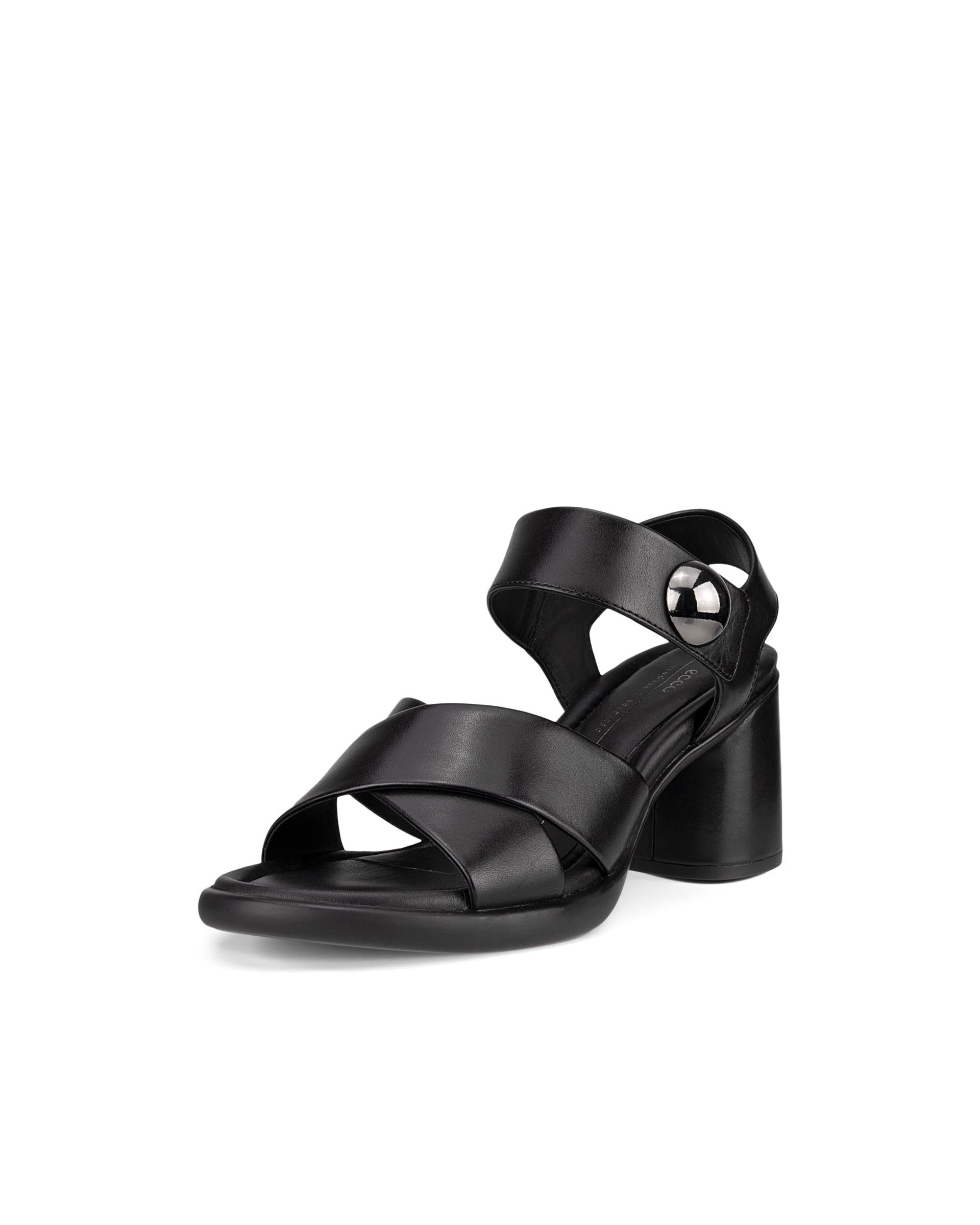 ECCO® Sculpted Sandal LX 55 Damen Ledersandale mit Absatz - Schwarz - Main