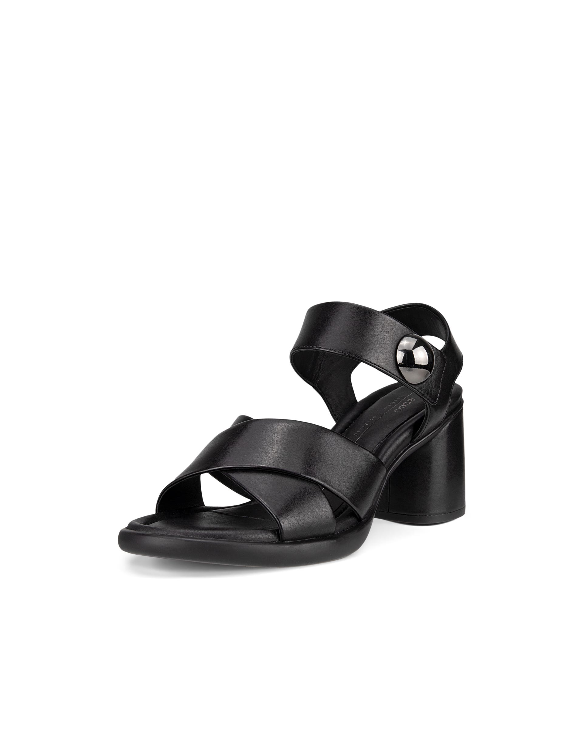 ECCO® Sculpted Sandal LX 55 Damen Ledersandale mit Absatz - Schwarz - Main
