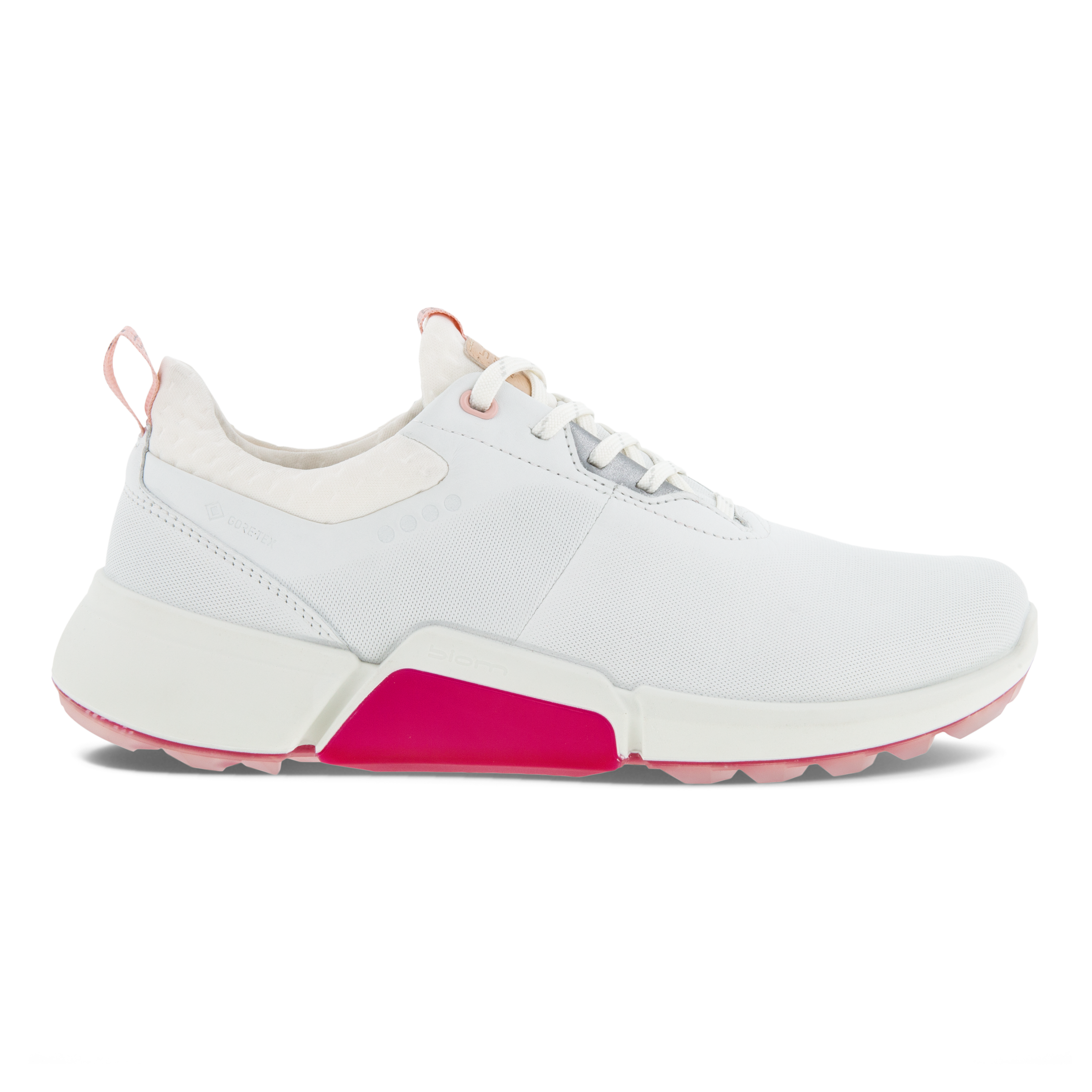 ECCO Golf BIOM H4 ウィメンズ レザーGore-Texゴルフシューズ | ホワイト