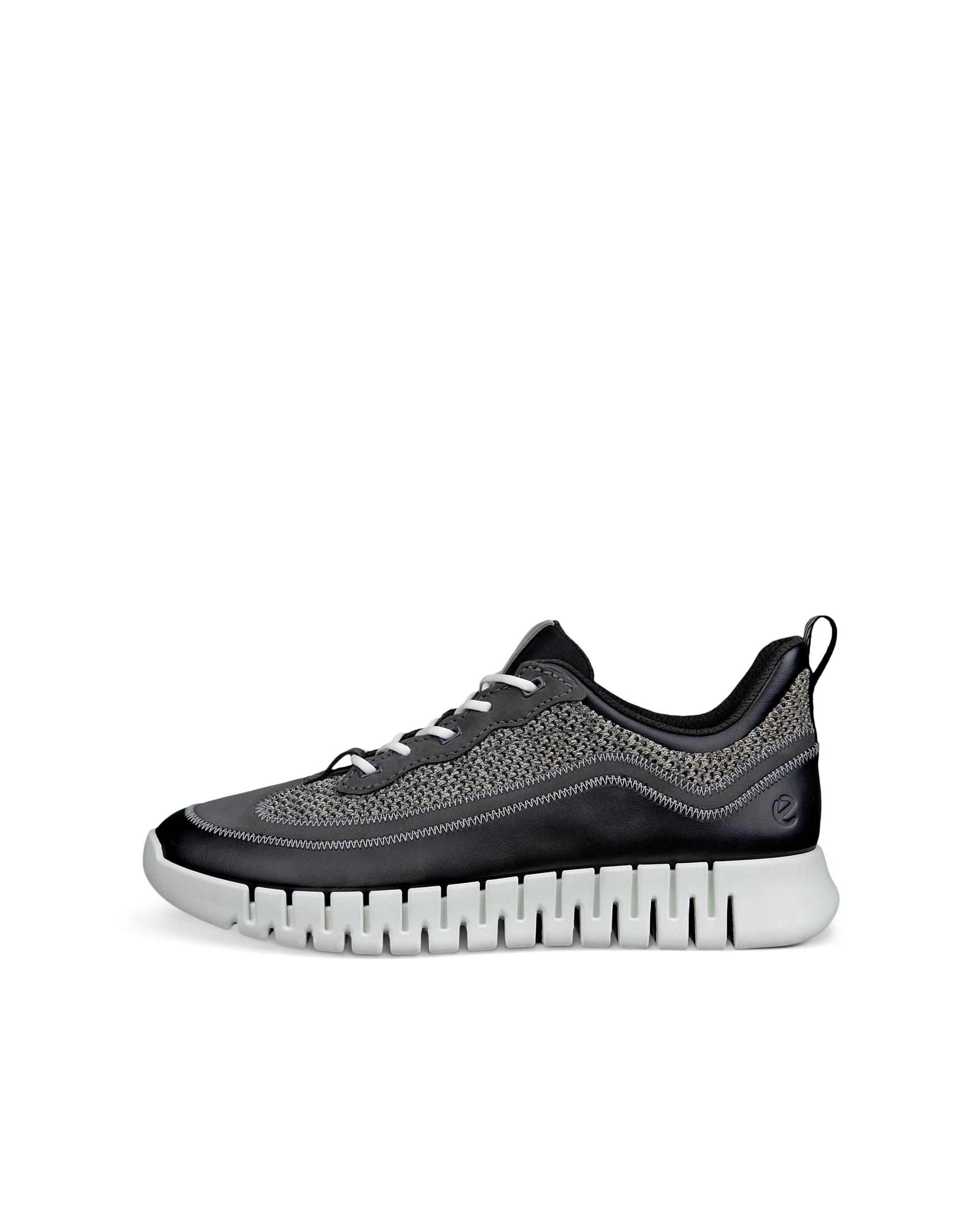 ECCO GRUUV - Herren Ledersneaker - Schwarz - 43