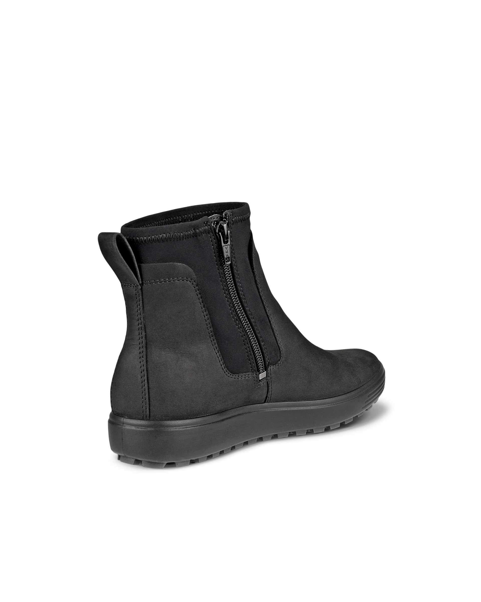 ECCO® Soft 7 Tred Dames Chelsea boot met Gore-Tex - Zwart - Back