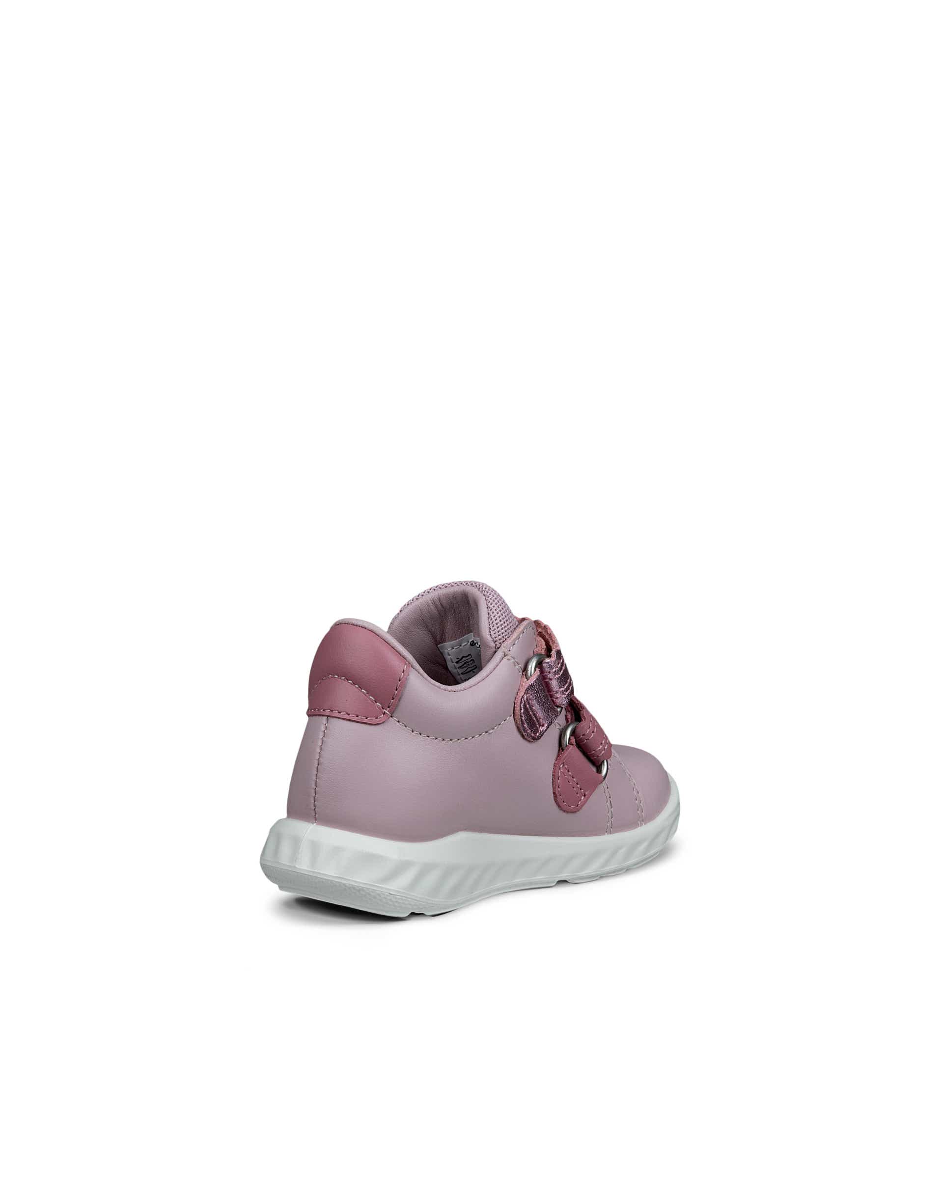 ECCO® SP.1 LITE INFANT Träningssko skinn med kardborreband barn - Rosa - Back