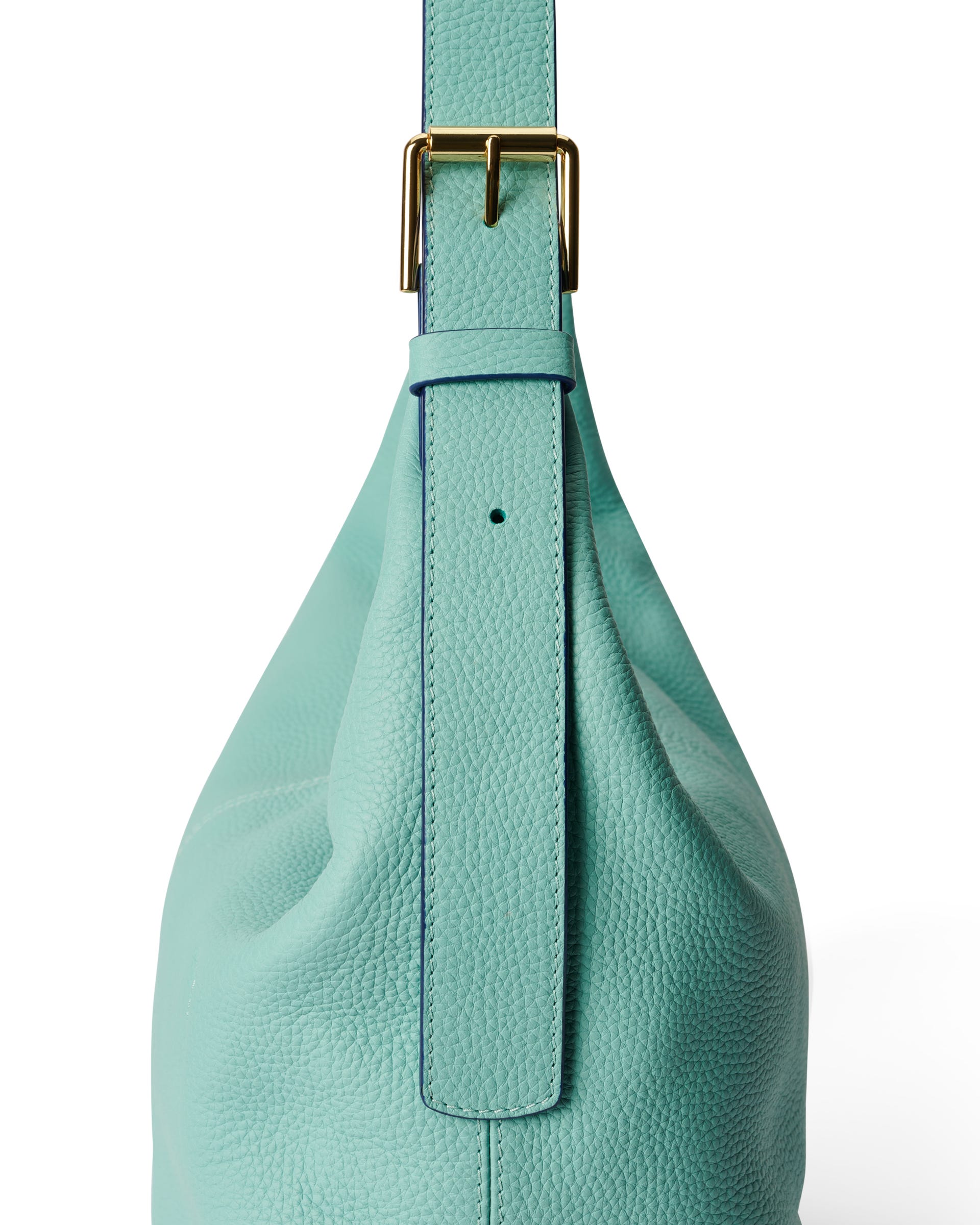 ECCO® Hobo Hobo-Tasche aus Leder - Blau - Detail-2