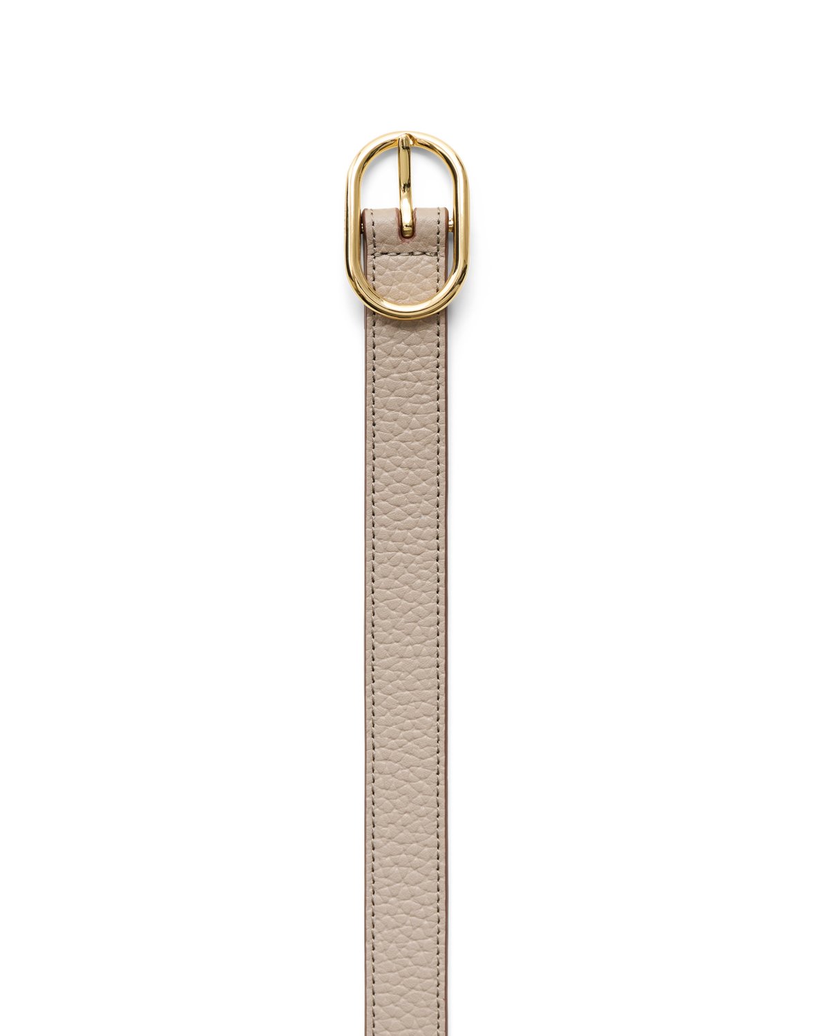 ECCO Belts Pebble Leather — Beige
