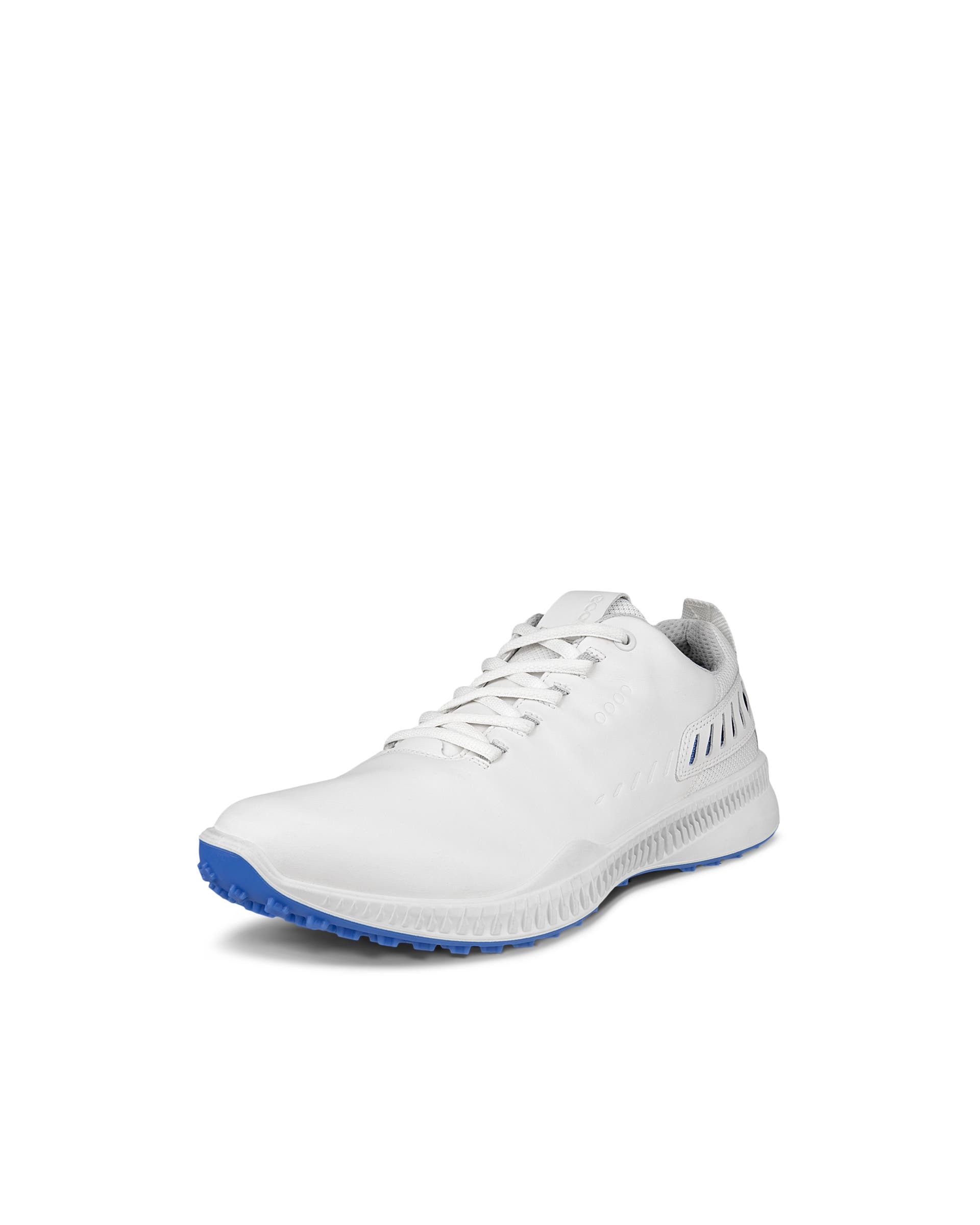 Men's ECCO® Golf S-Hybrid Leather Waterproof Golf Shoe - White - Main