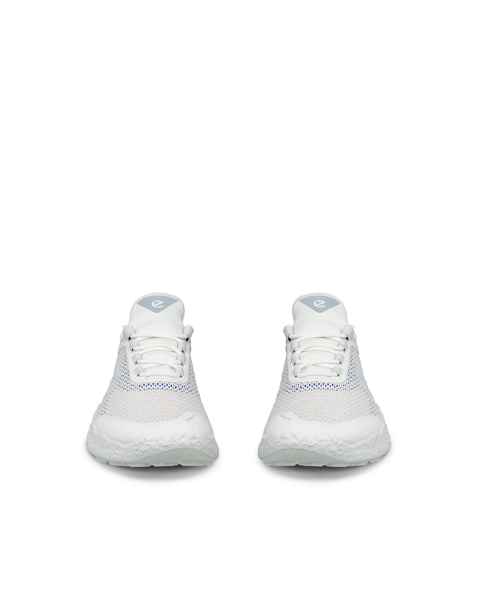 Men's ECCO® Golf Biom H5 Textile Golf Shoe - White - Front pair