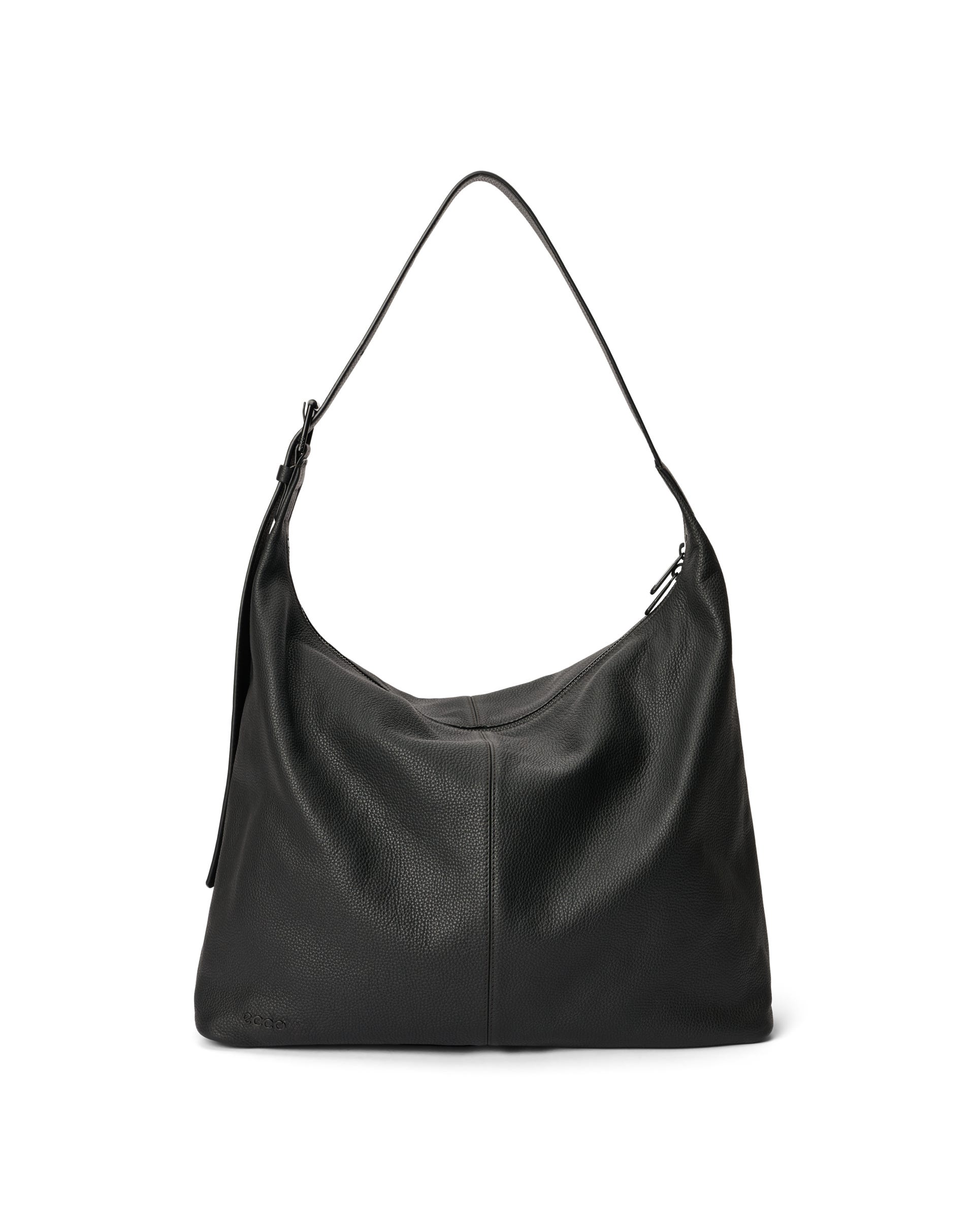 ECCO® Hobo bőr hobo táska - Fekete - Main