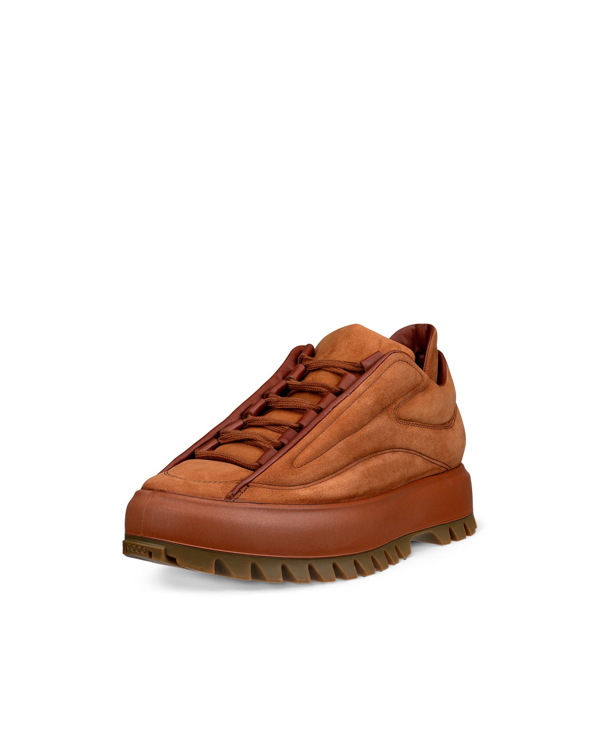 ECCO STREET ACE RAL7000 MENS メンズ ヌバックスニーカー - ブラウン - Main