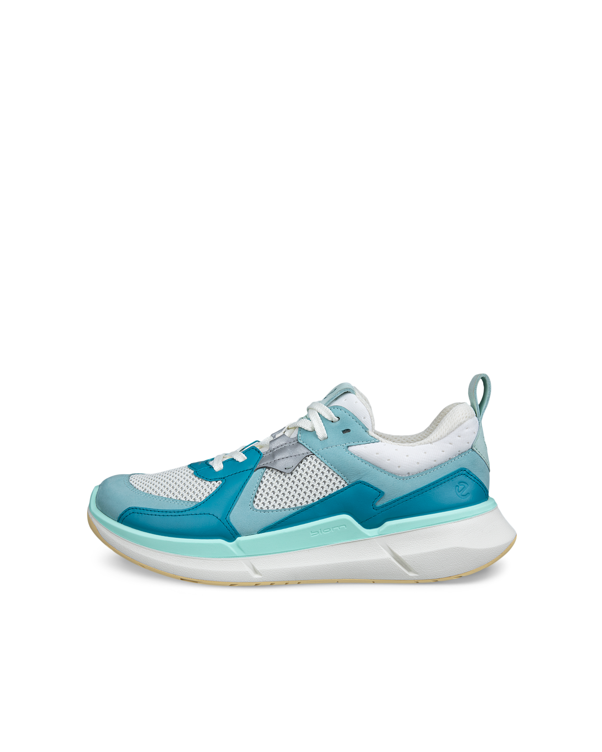 ECCO® BIOM 2.2 Damen Sneaker aus Nubukleder - Blau - Outside