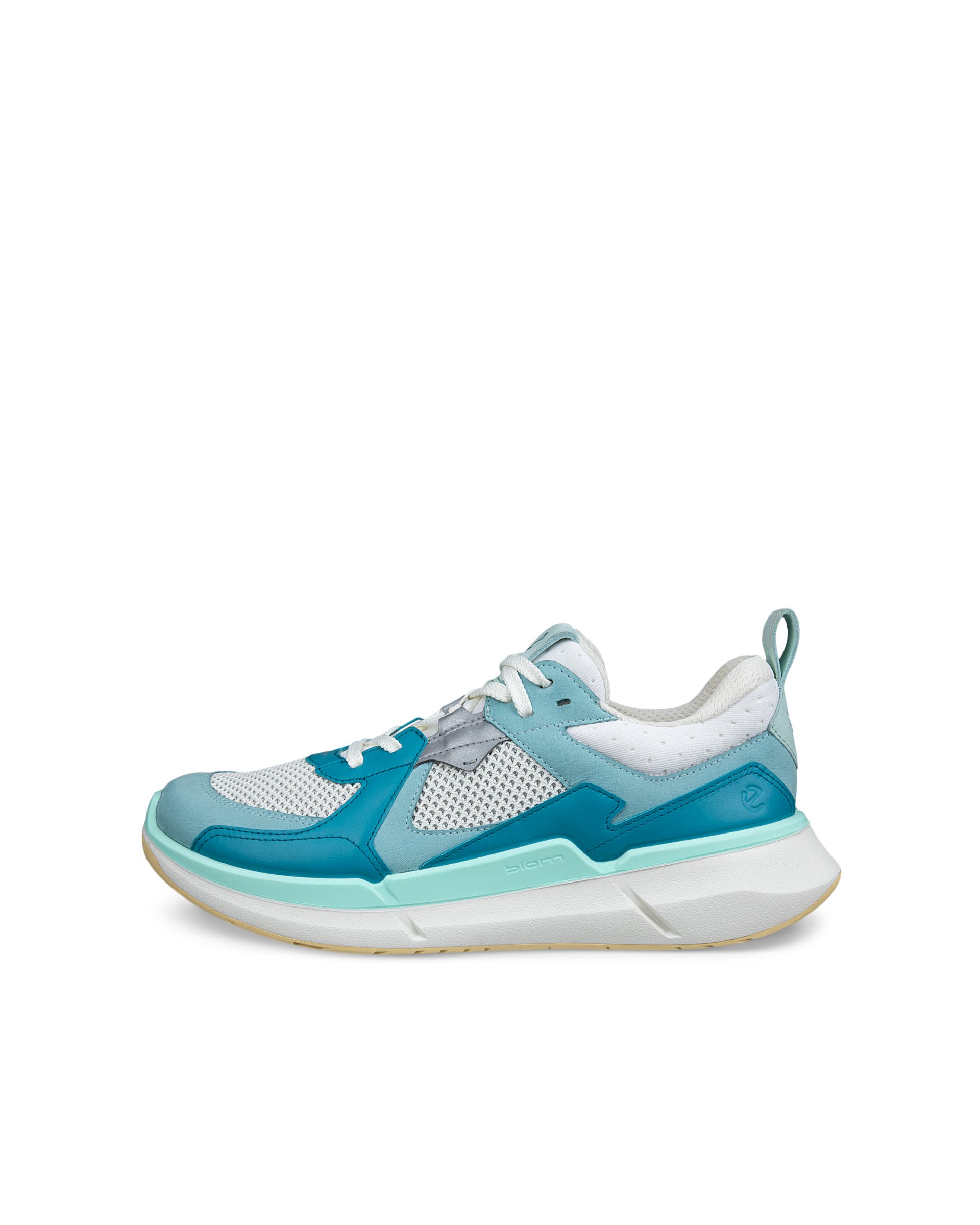 ECCO® Biom 2.0 Damen Sneaker aus Leder & Textil - Blau - Outside