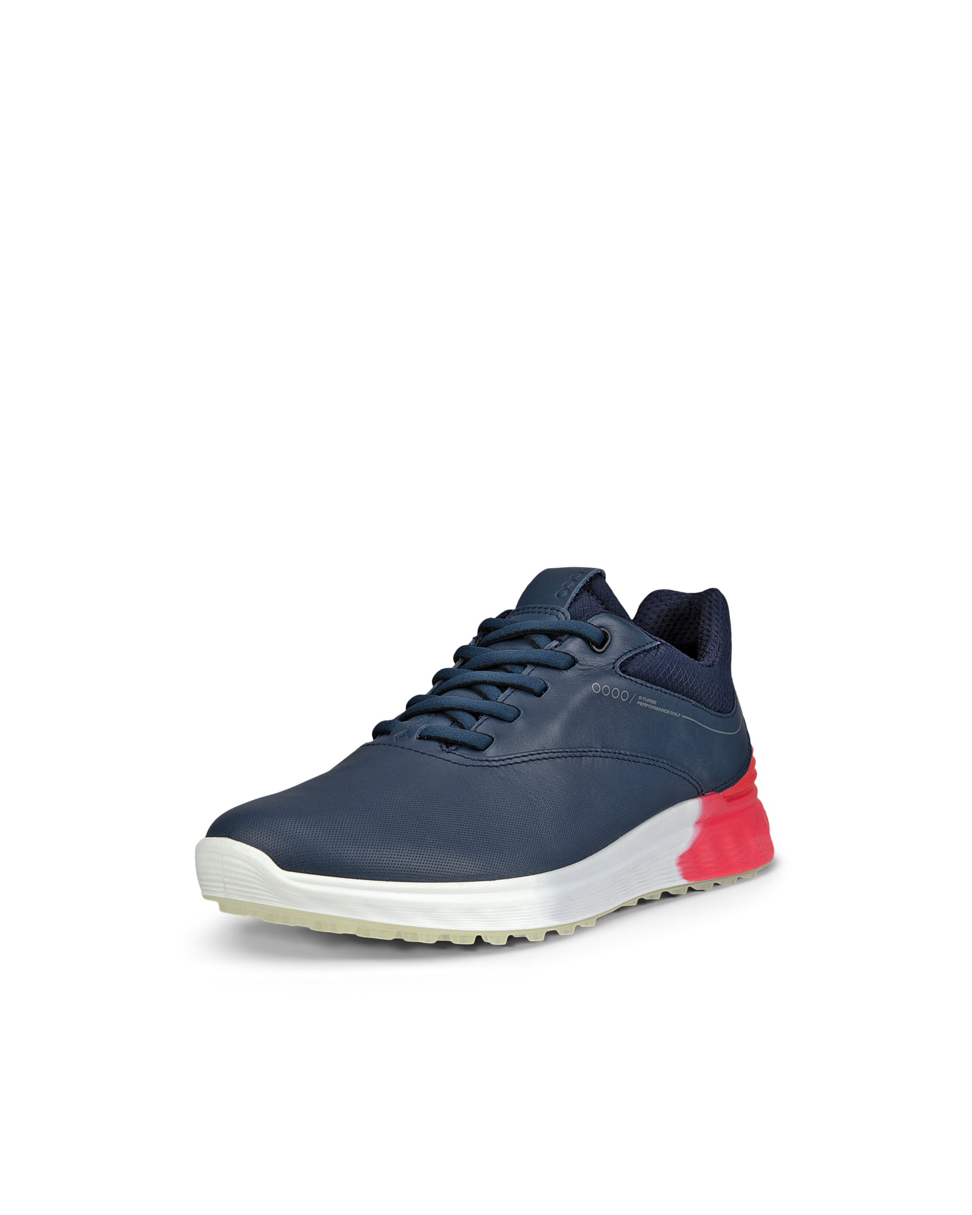 ECCO Golf S Three ウィメンズ レザーGore-Texゴルフシューズ | ブルー