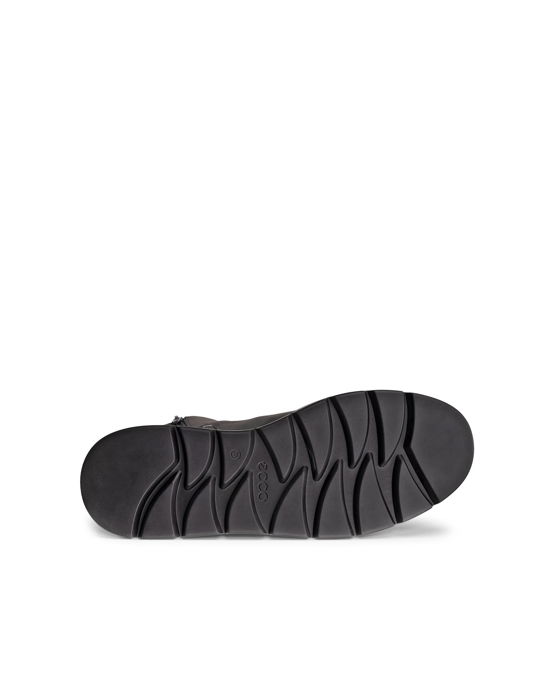 ECCO Nouvelle ウィメンズ レザーレースアップブーツ - グレー - Sole