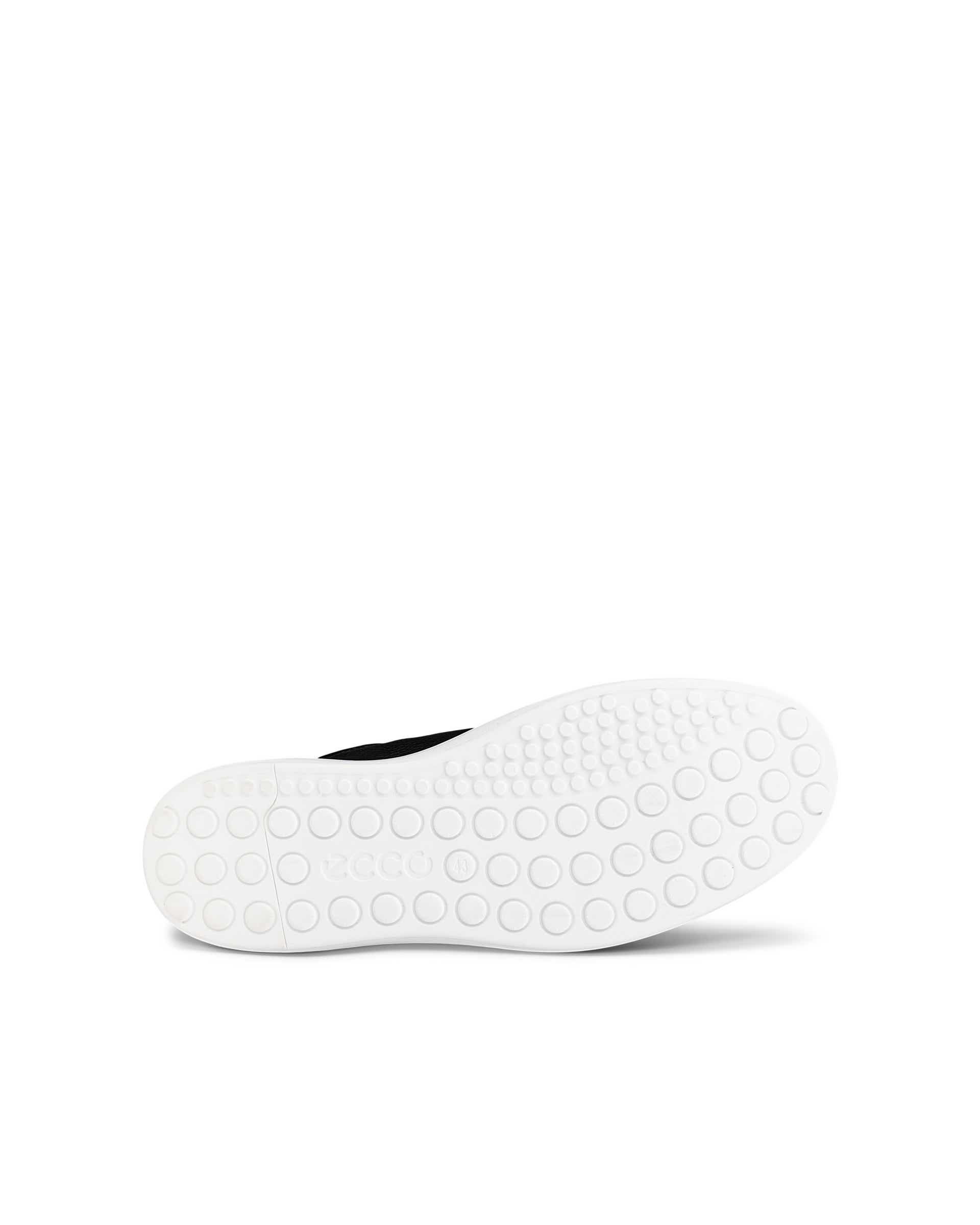 ECCO® Soft 60 Skinnsneaker herr - Svart - Sole