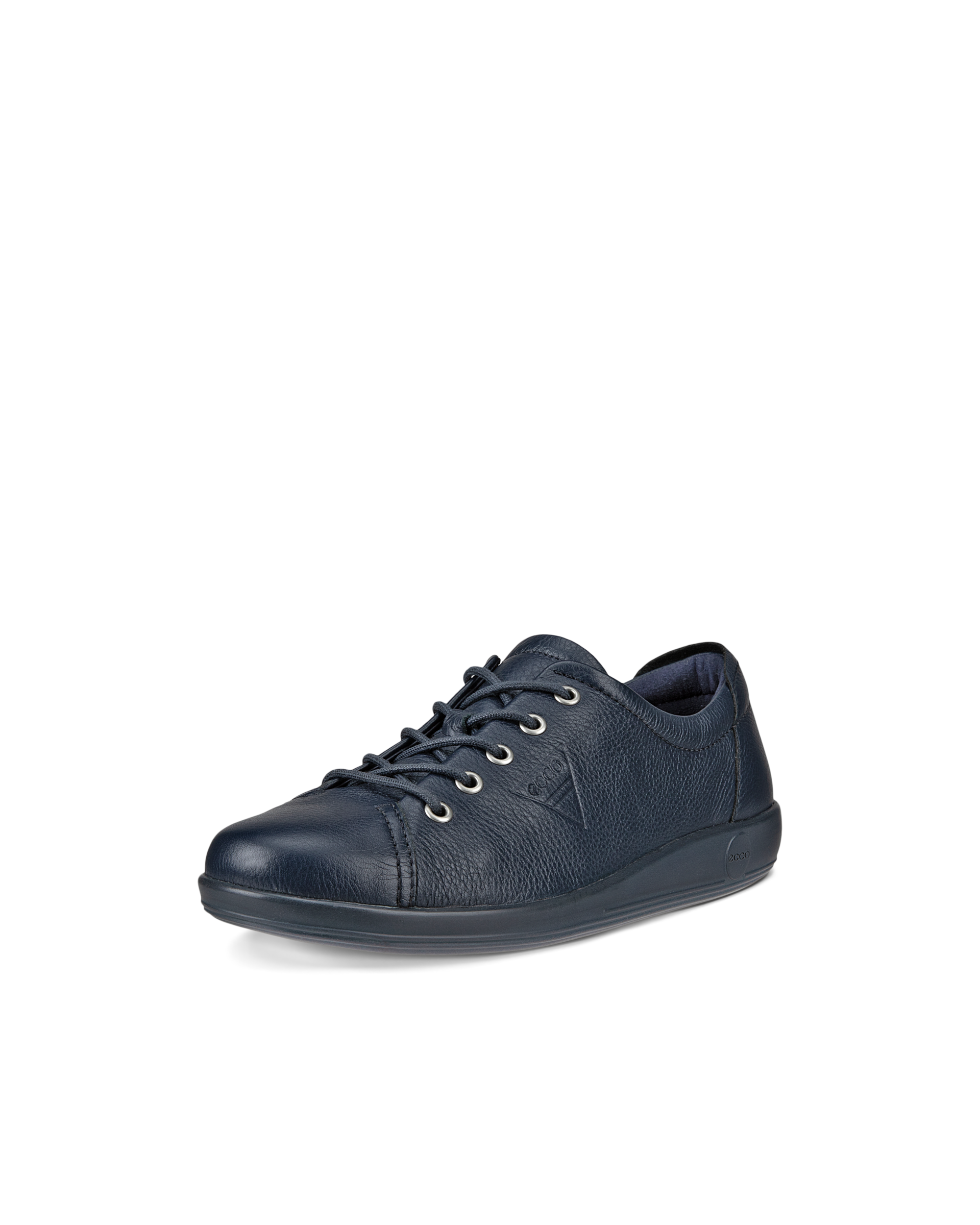 ECCO® Soft 2.0 Damen Ledersneaker - Blau - Main