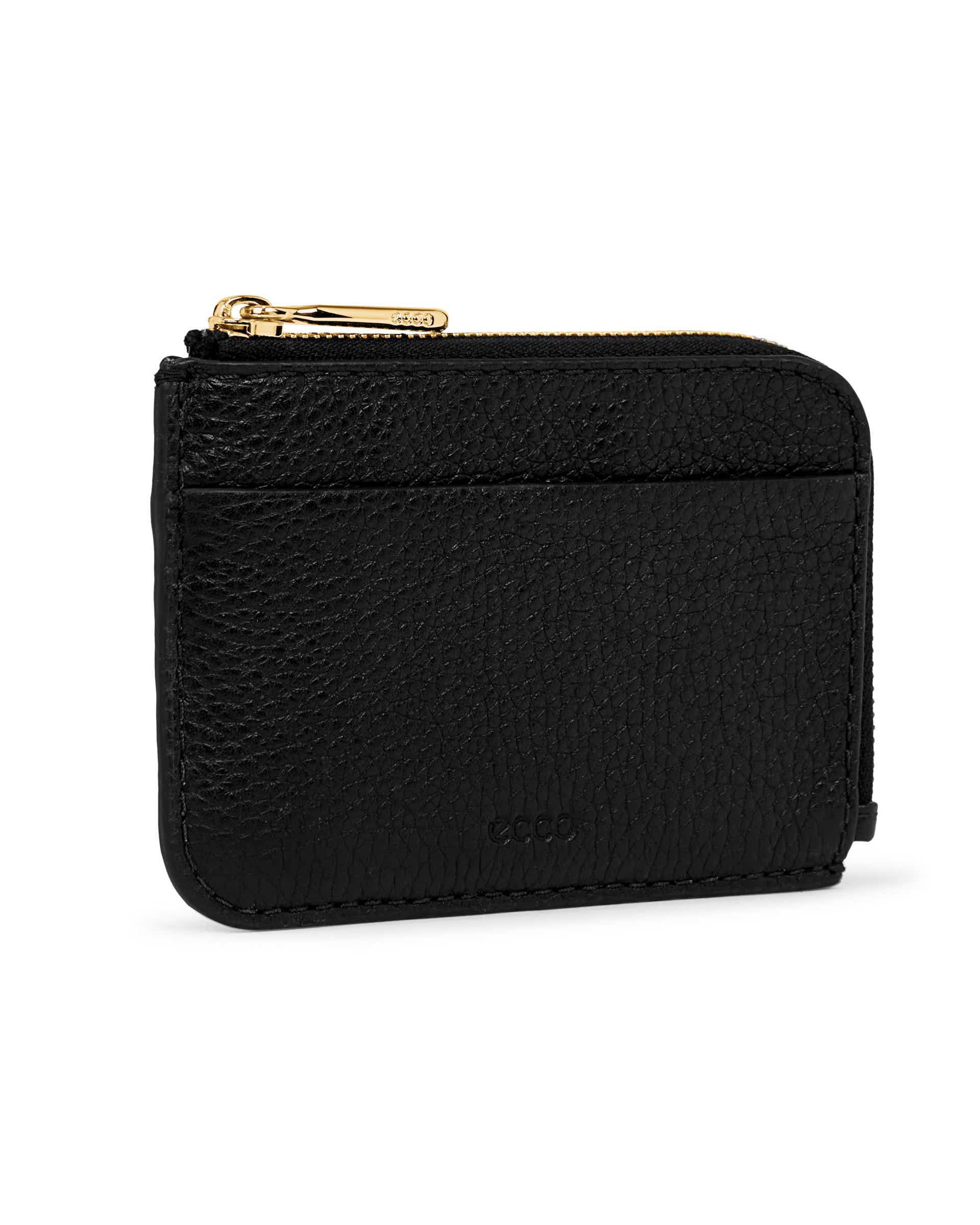 ECCO® Leather Card Case - Black - Main