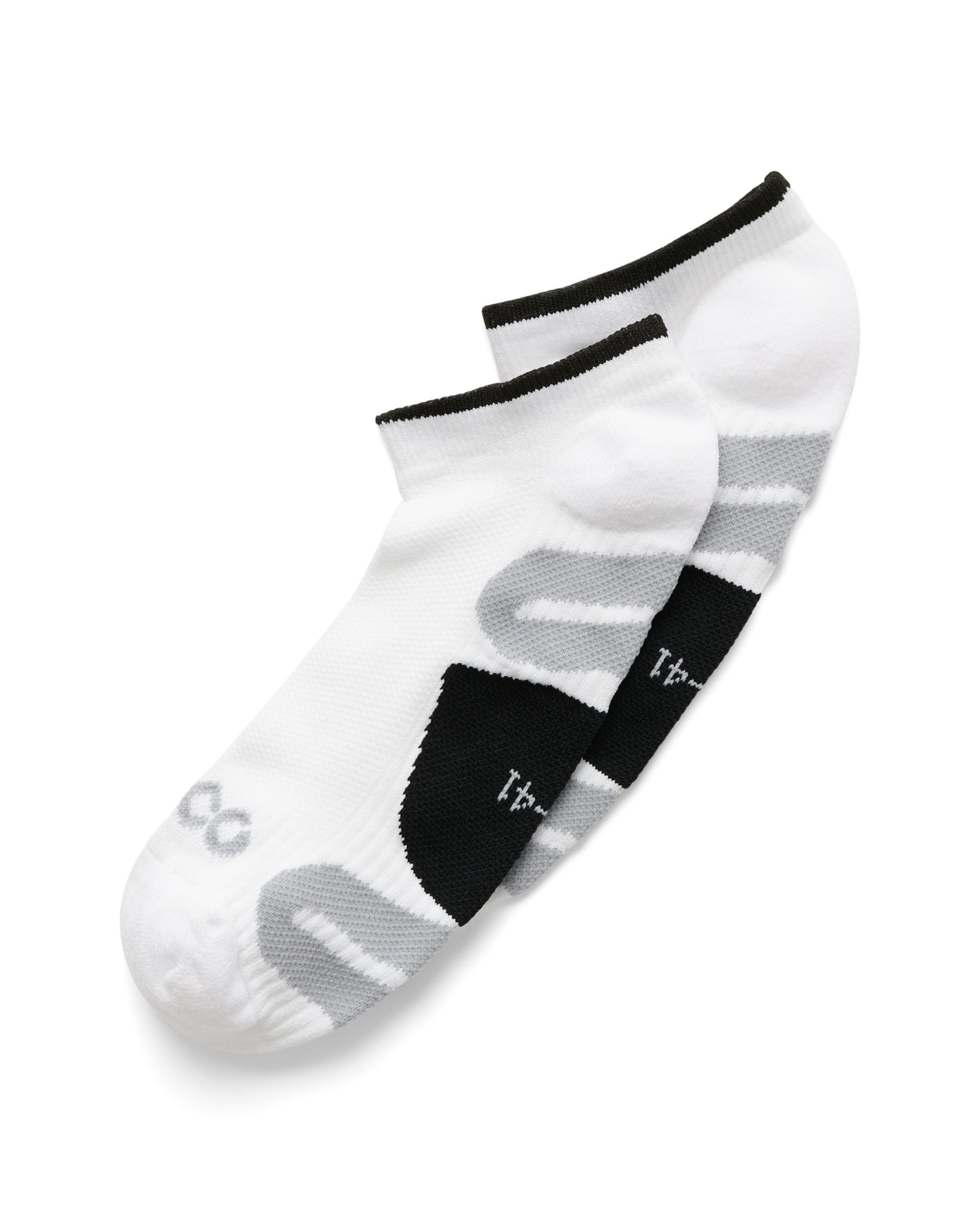 Unisex ECCO® Functional No-Show Socks - White - Main