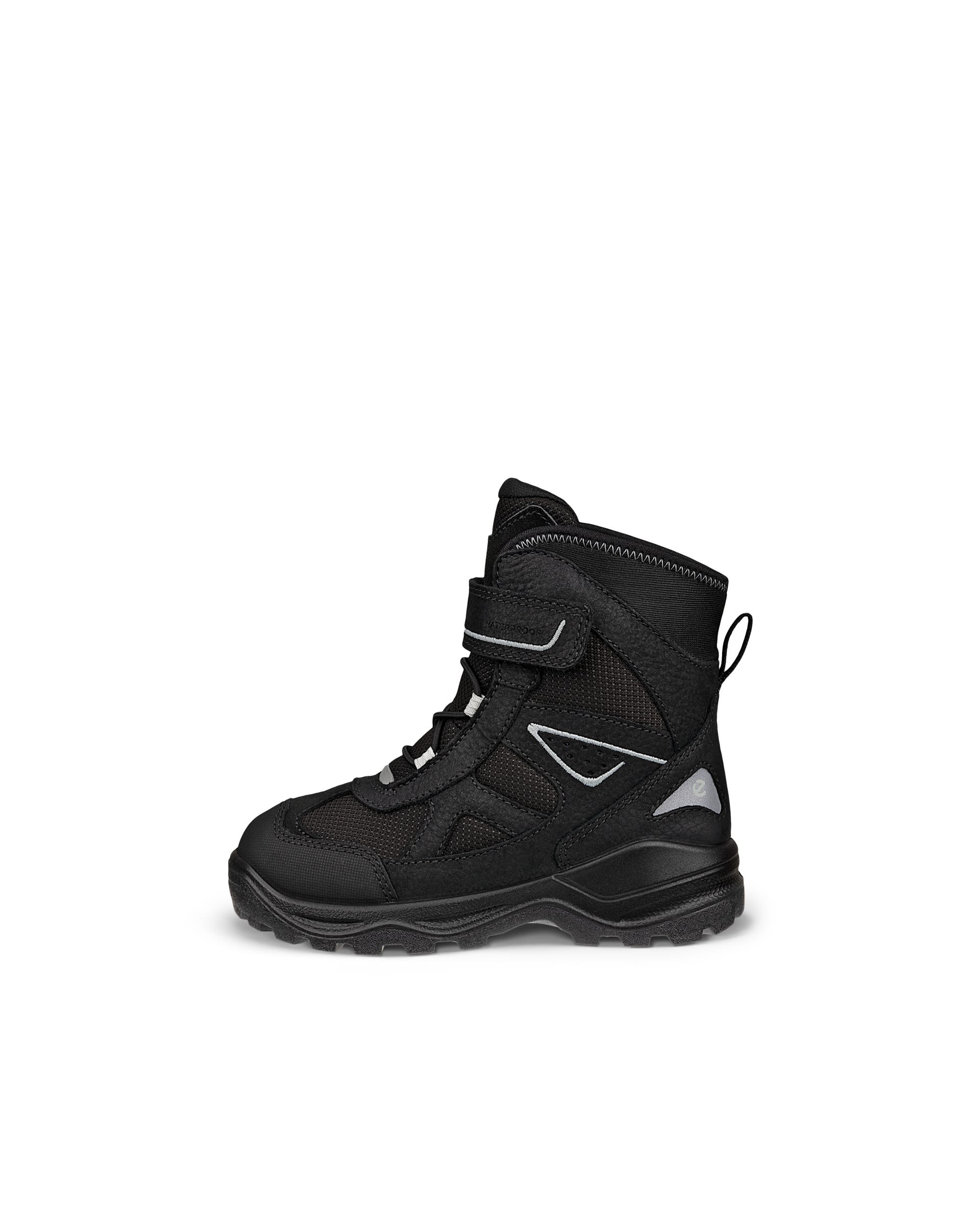 ECCO® Snow Mountain Vattentät vintersko i nubuck  barn - Svart - Outside