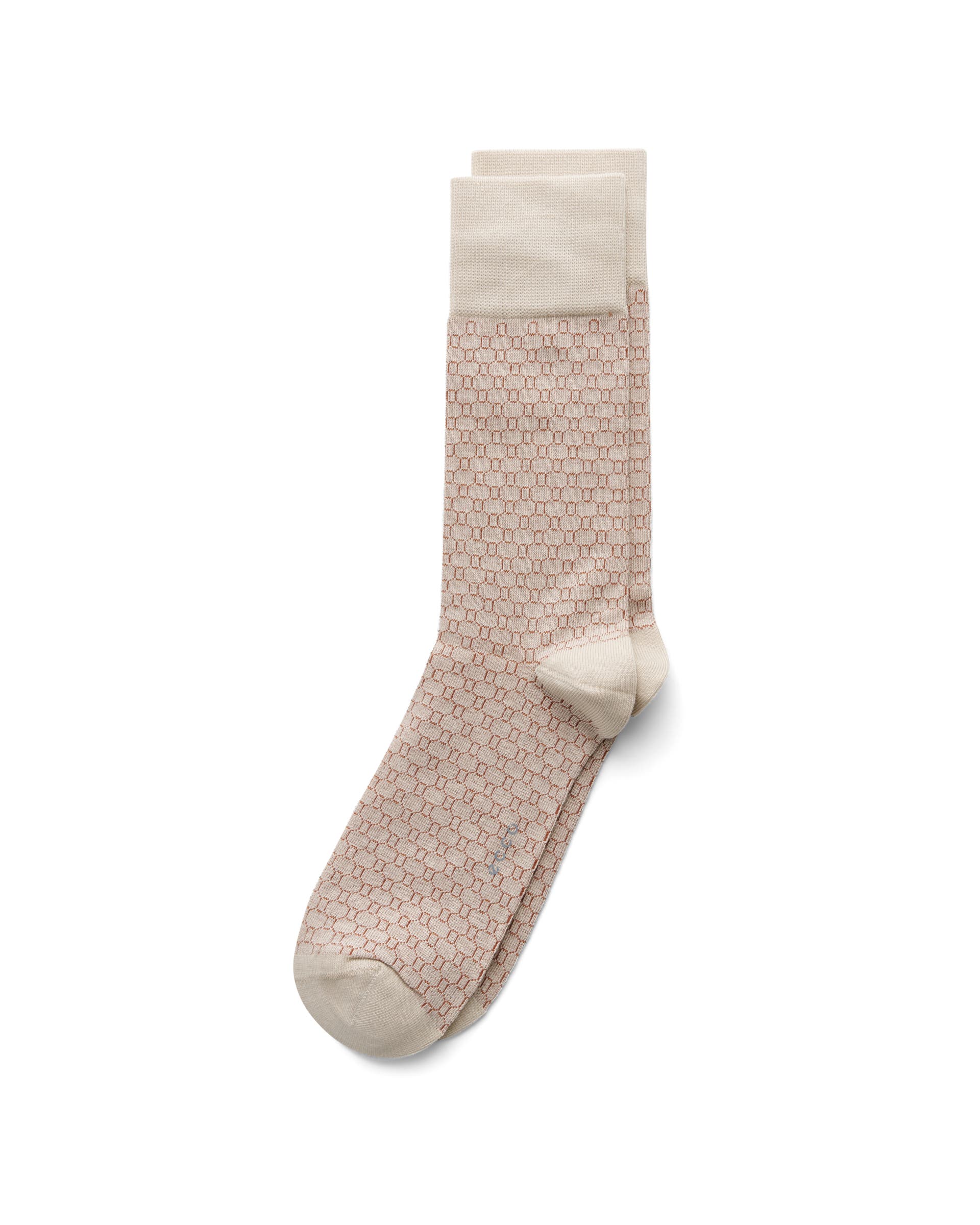 ECCO® Classic Herren Halbhohe Socken - Beige - Main