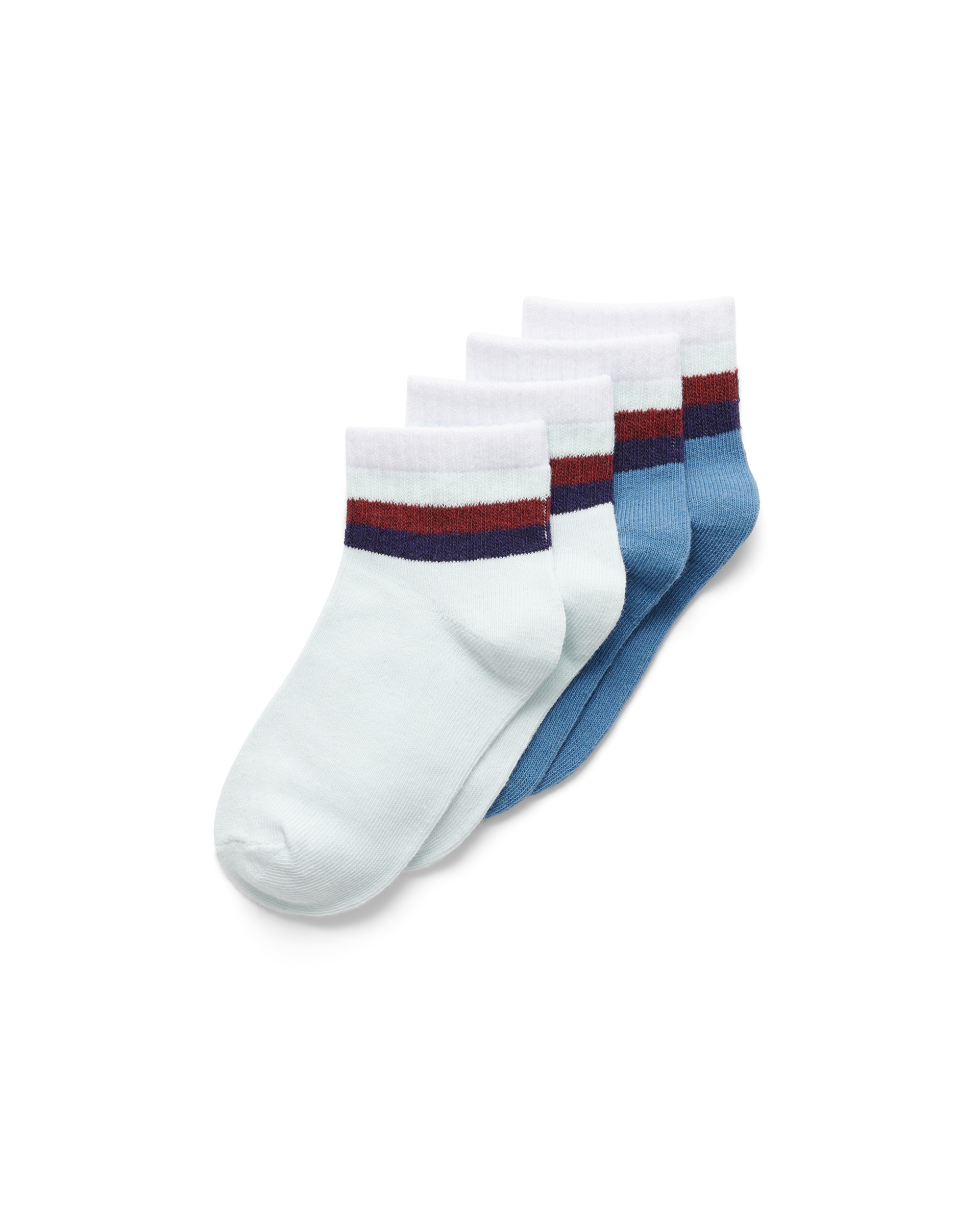 ECCO Play Retro Ankle Cut 2-Pa — Blue