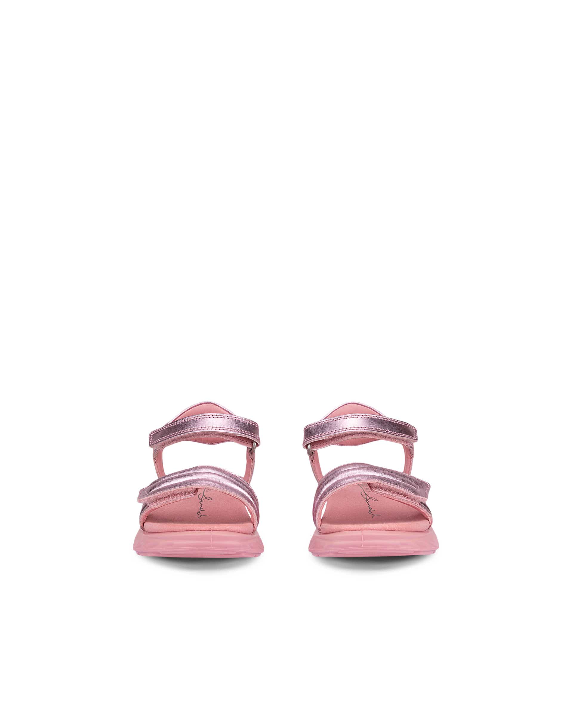 ECCO® SP.1 Lite Sandal Kinder Ledersandale - Metallic - Front pair