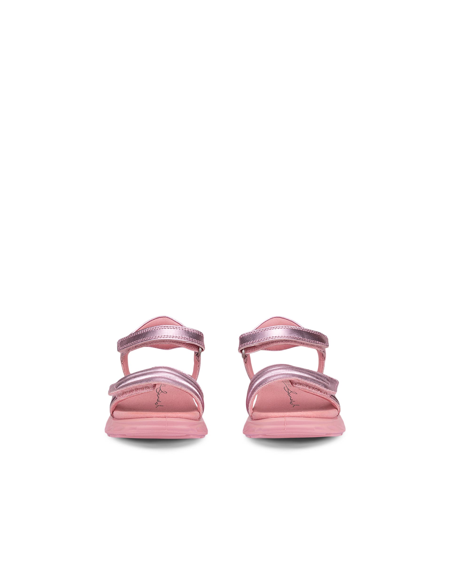ECCO® SP.1 Lite Sandal Kinder Ledersandale - Metallic - Front pair