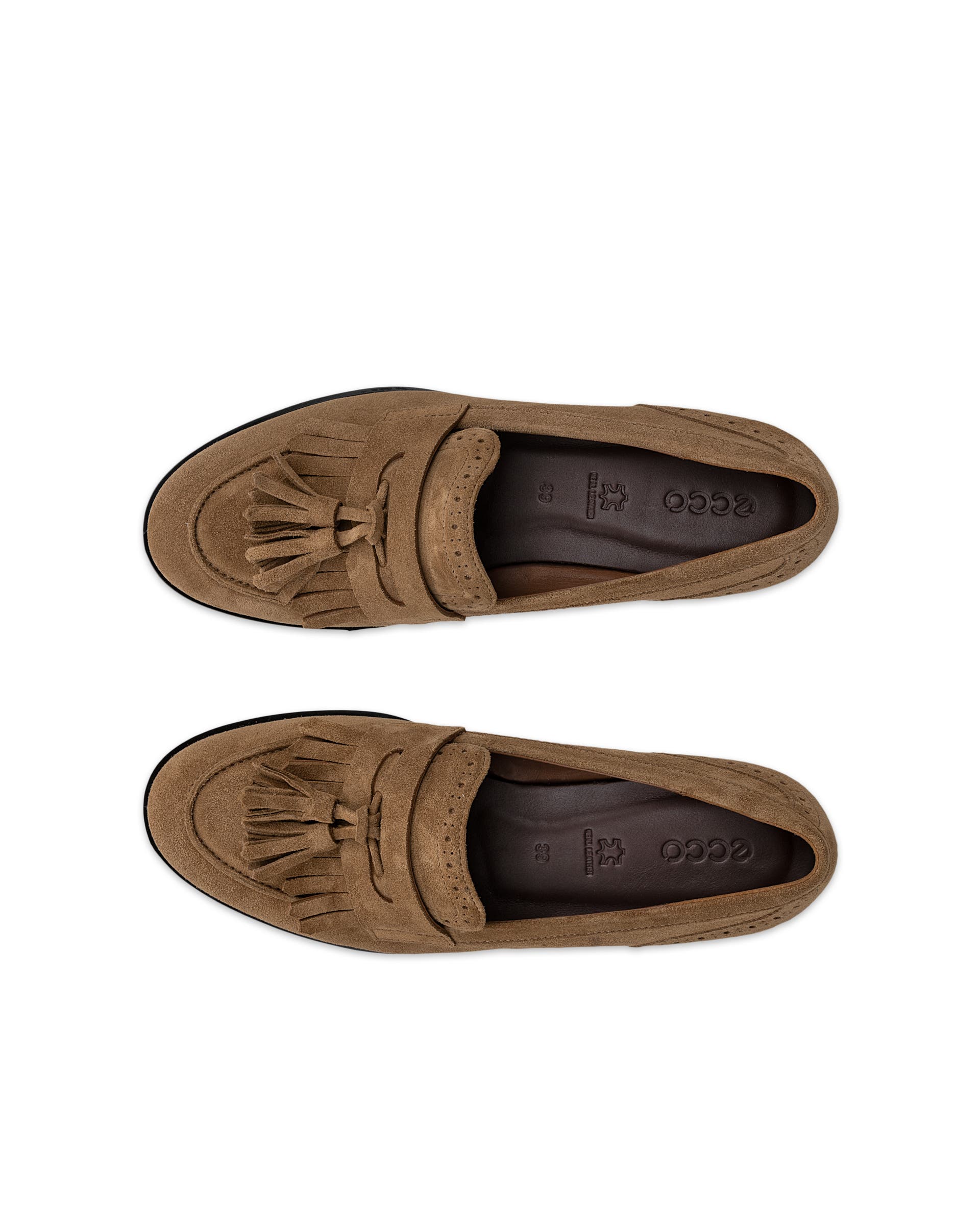 ECCO® DRESS CLASSIC 15 Mockaloafers dam - Brun - Top left pair