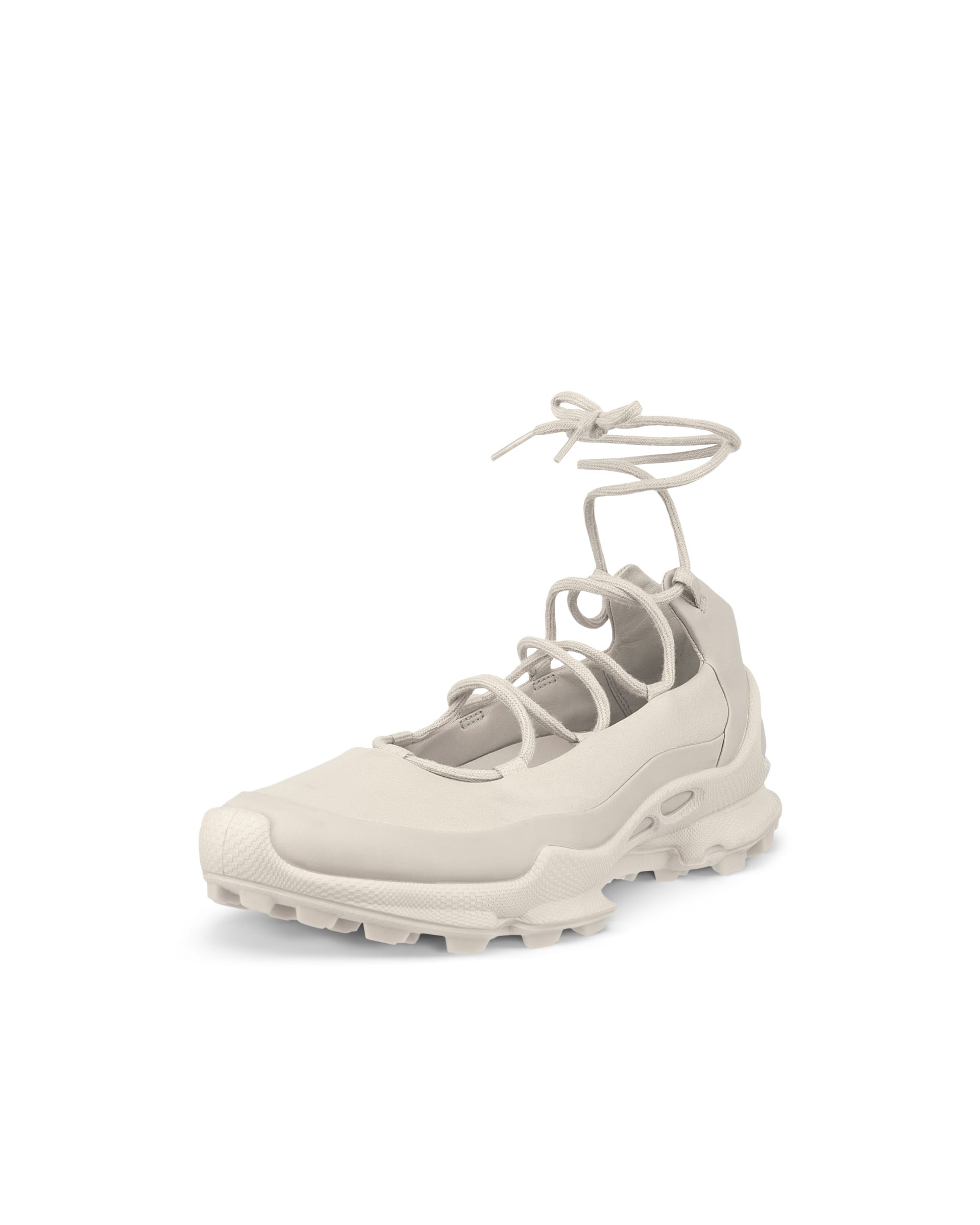 ECCO® BIOM C-Trail baskets en cuir pour femme - Beige - Main