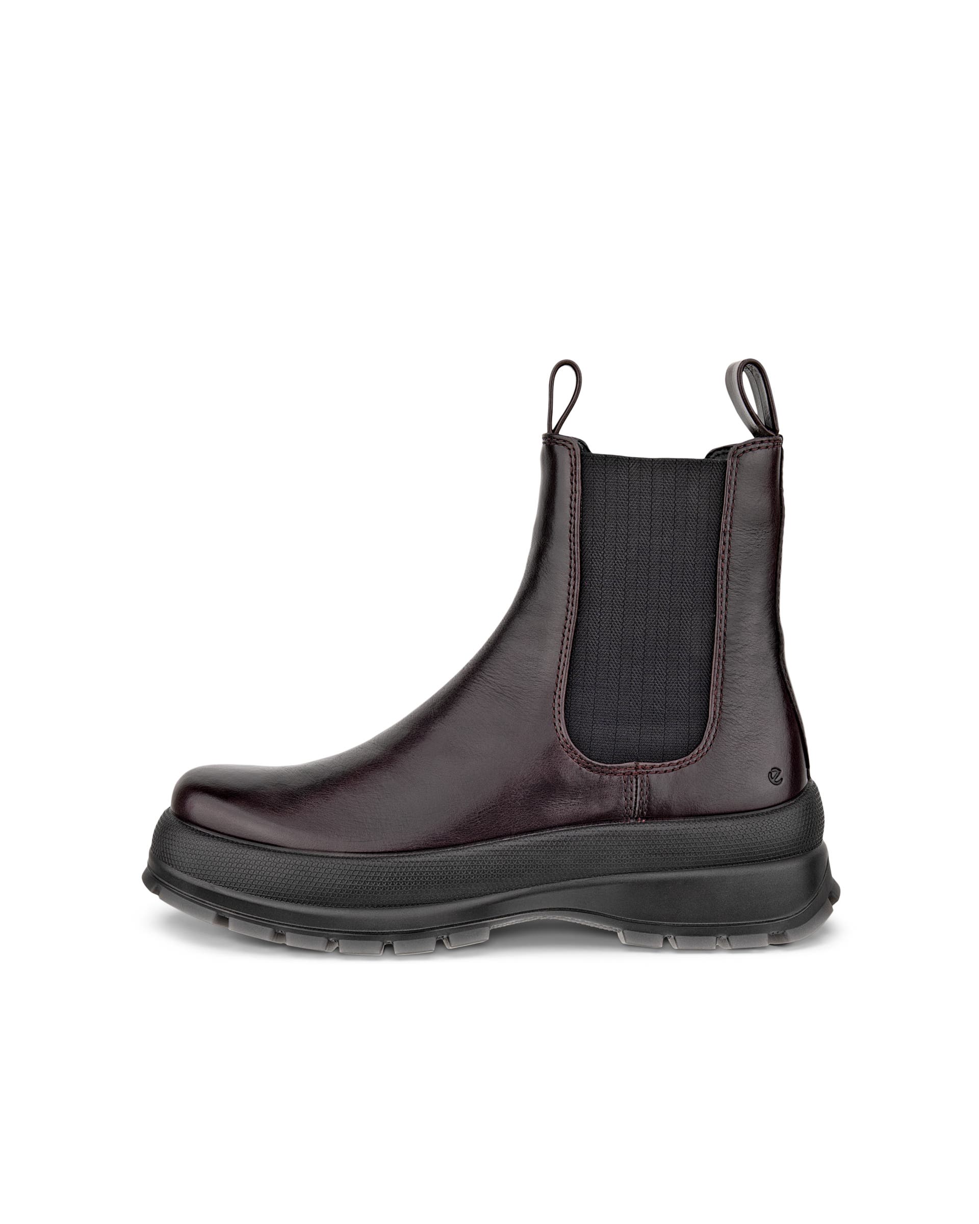 ECCO® TRACK 30 dames nubuck Chelsea boot - Bruin - Outside