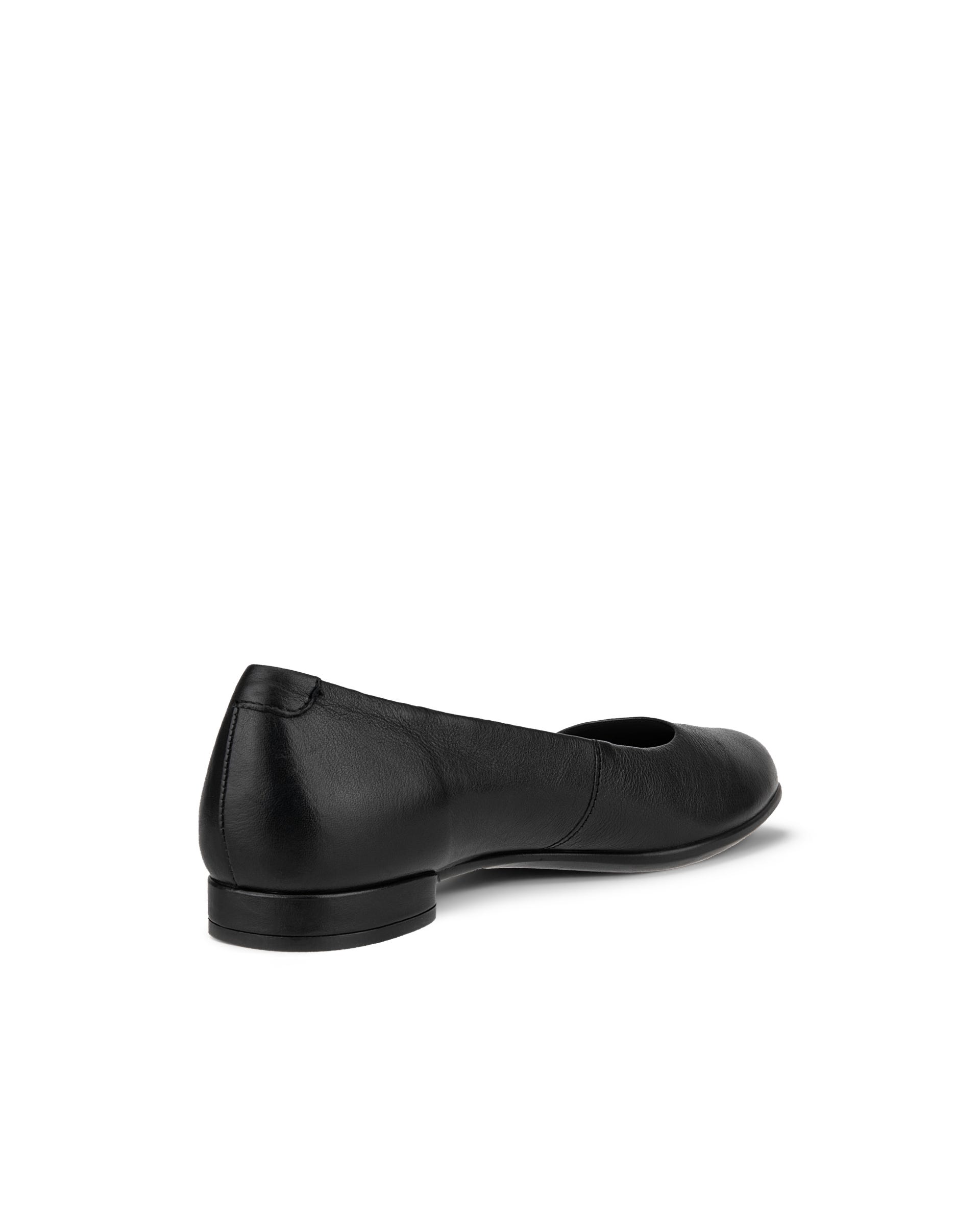 ECCO® Anine Ballerinasko skinn dam - Svart - Back