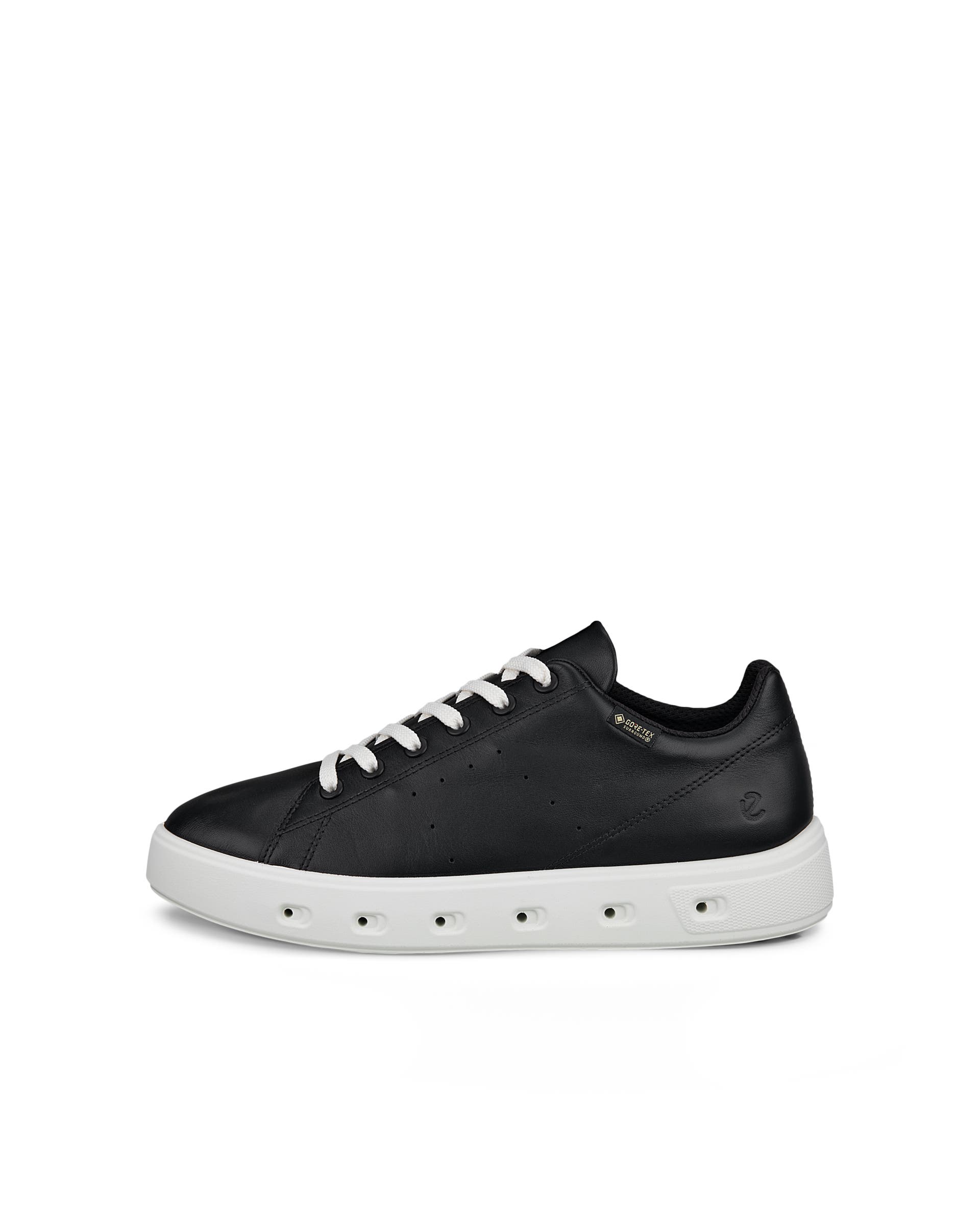 ECCO® Street 720 Damen Ledersneaker mit Gore-Tex - Schwarz - Outside