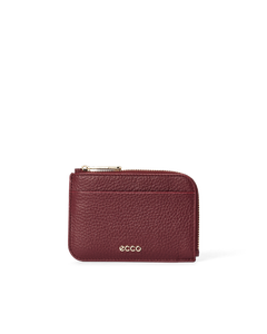 ECCO Card Case Zipped — Red 1