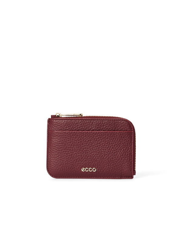 ECCO Card Case Zipped — Red