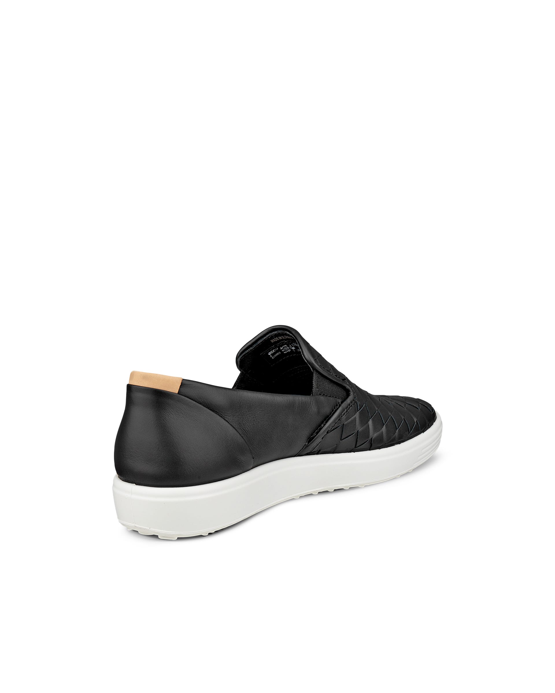 Women's ECCO® Soft 7 Woven Leather Slip-On