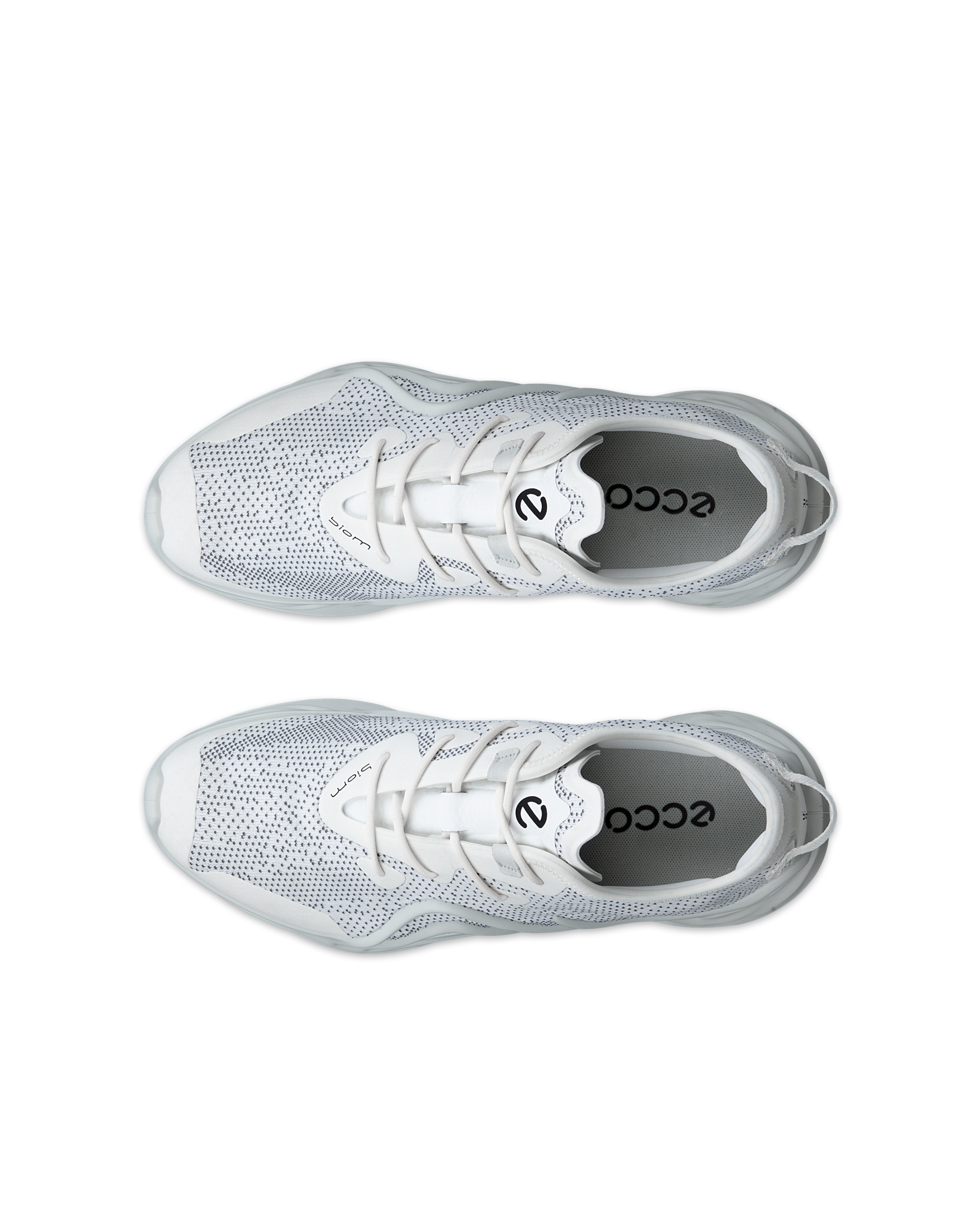 ECCO BIOM INFINITE MEN'S SNEAKER - White - Top left pair