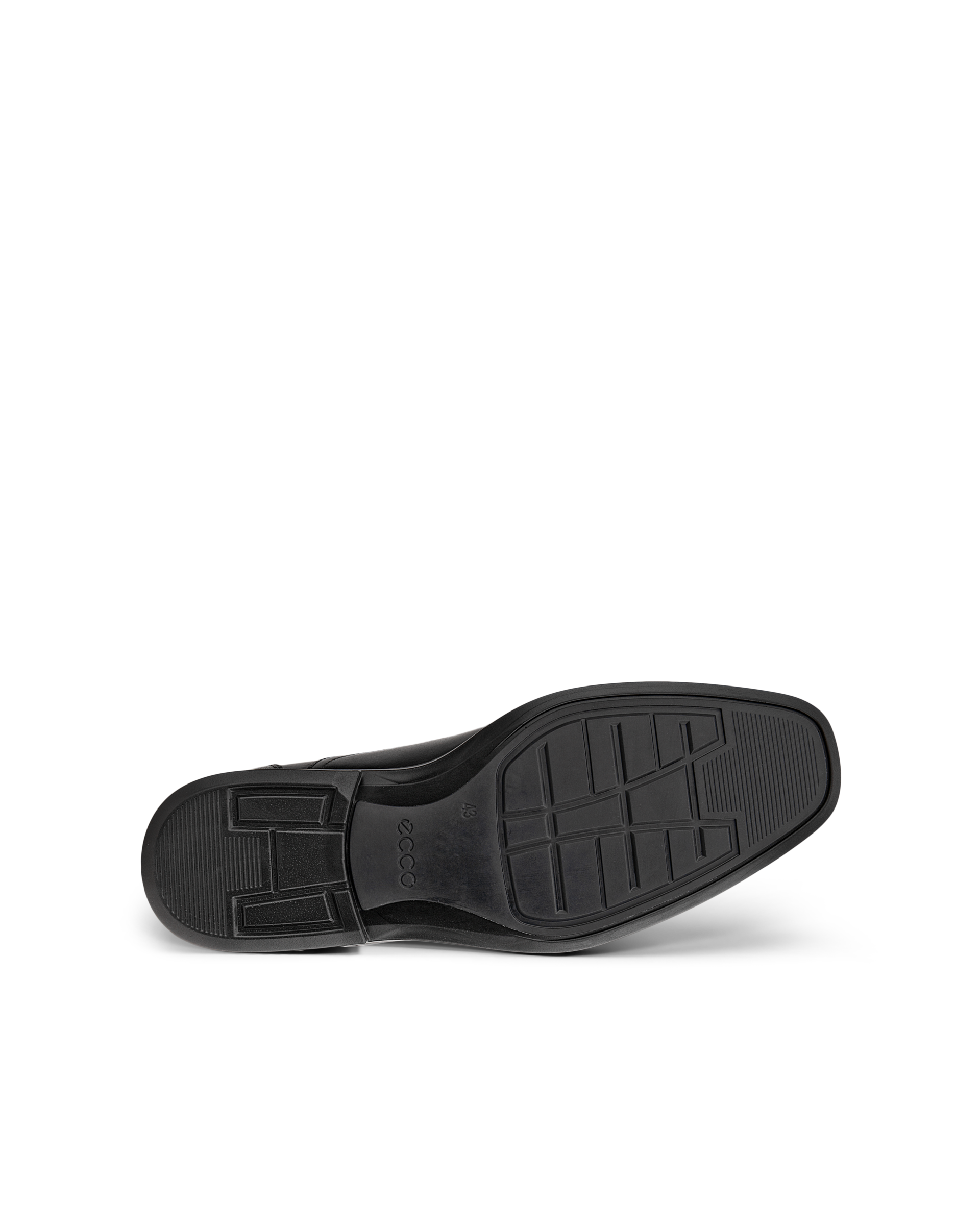 Men's ECCO® Metropole Milan Leather Slip-On - Black - Sole
