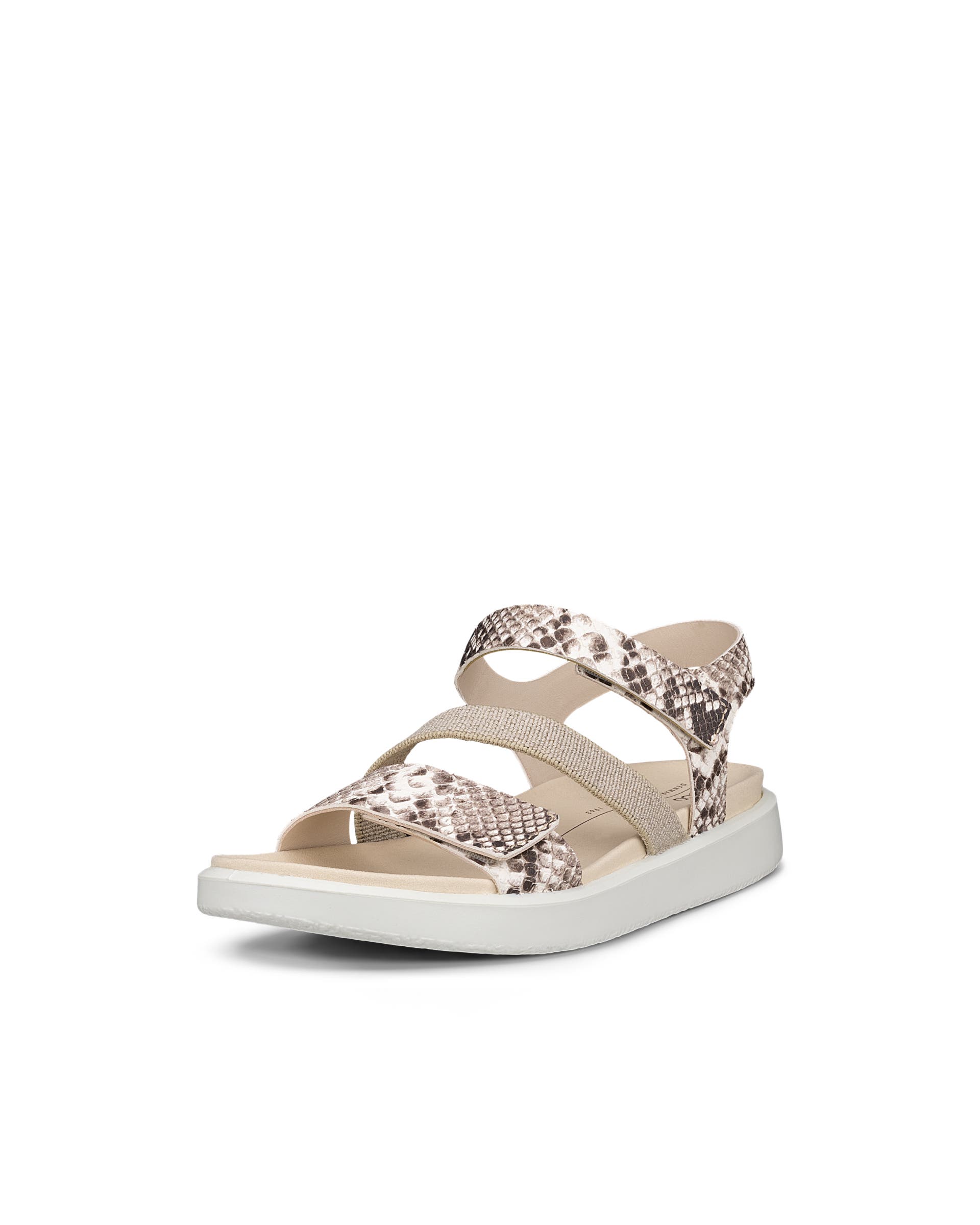 ECCO® Flowt Platta skinnsandaler dam - Beige - Main