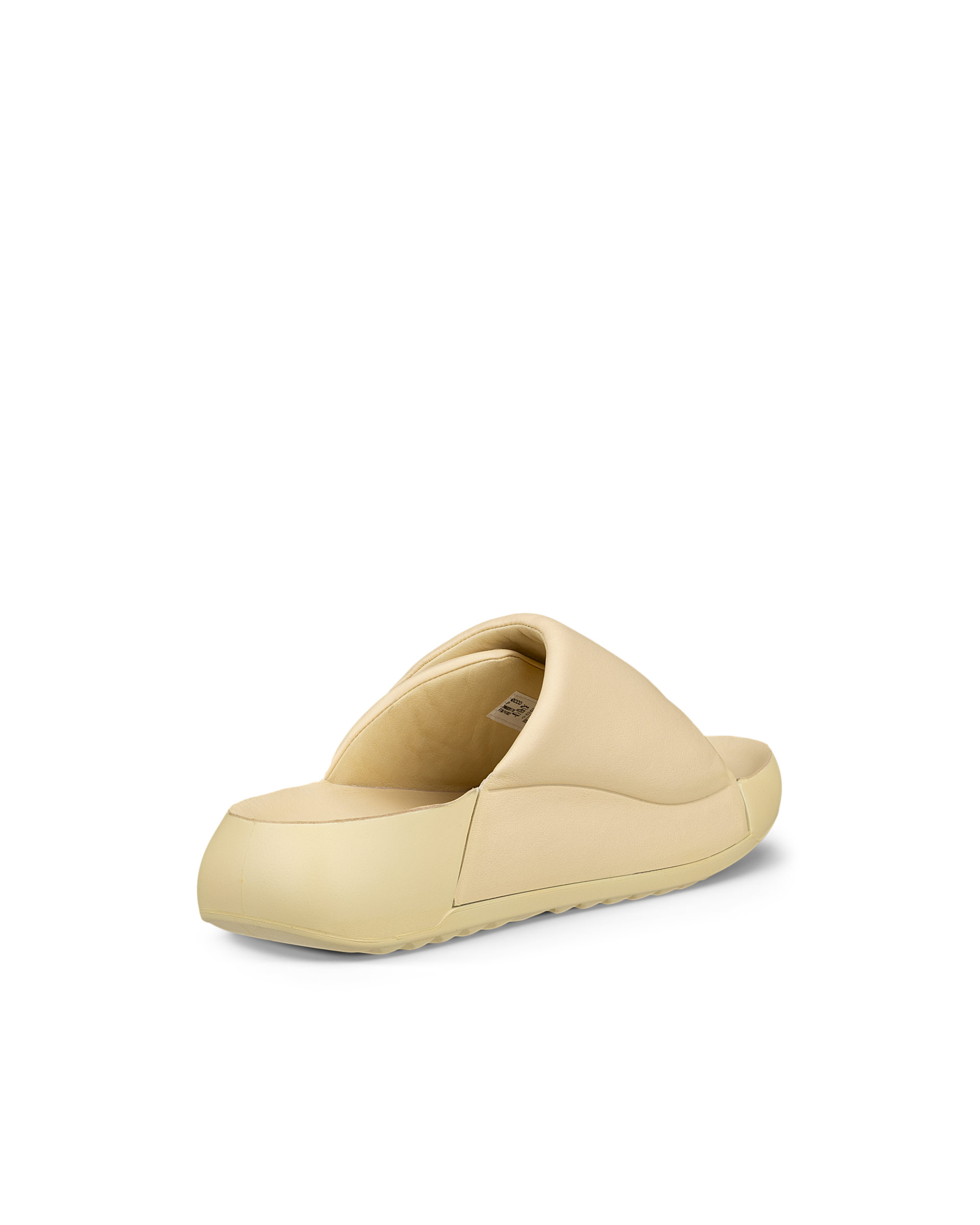 Women's ECCO® Cozmo Platform Leather Sandal | Yellow