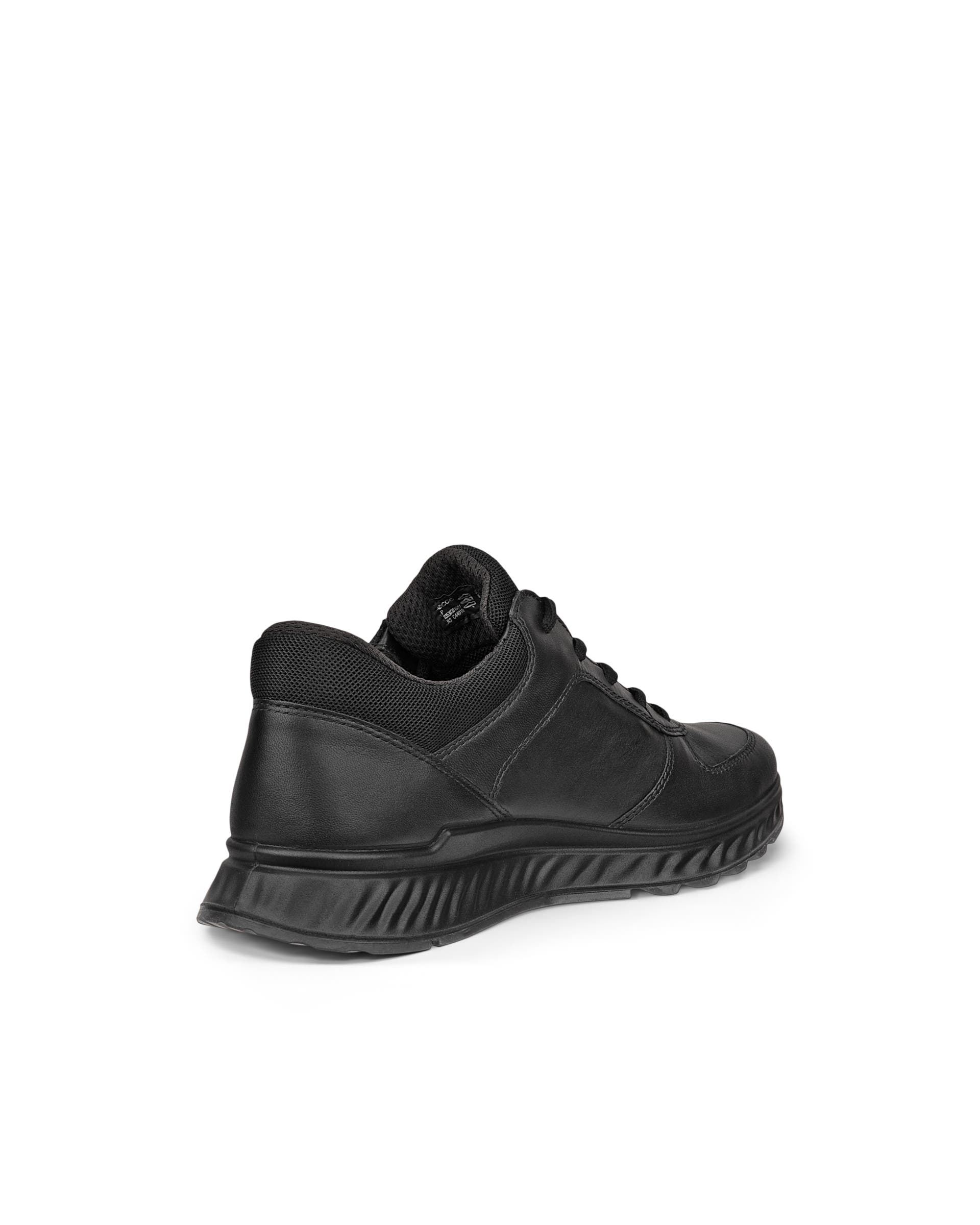 Dámske outdoorové kožené tenisky Gore-Tex ECCO® Exostride - Čierna - Back