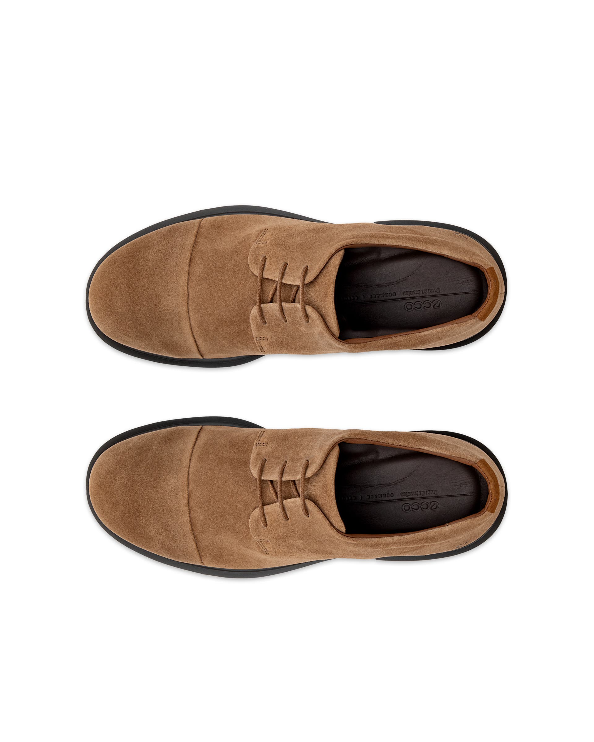 Miesten ECCO® Metropole Seoul mokkanahkaiset derby-kengät - Ruskea - Top left pair