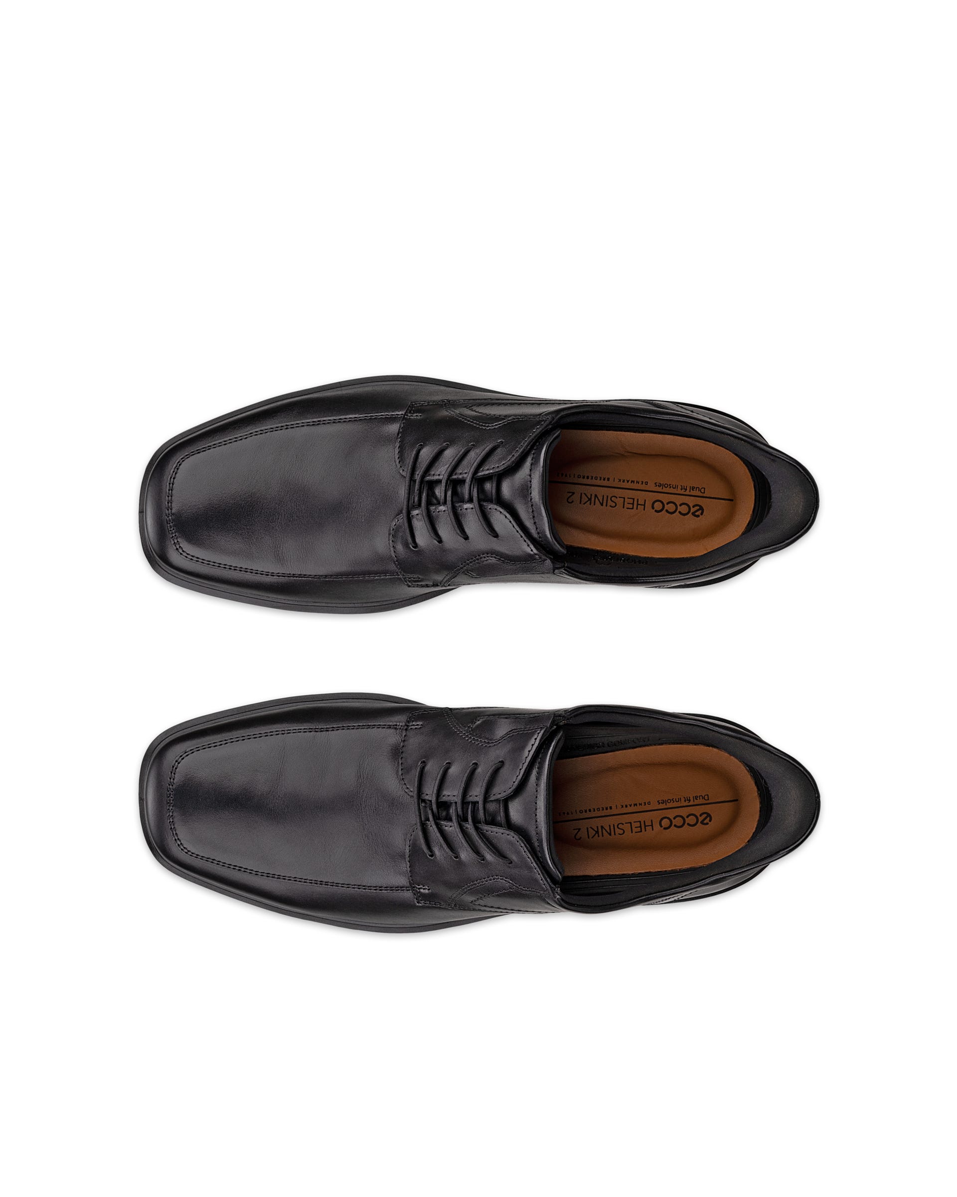 Men's ECCO® Helsinki 2 Leather Bike-Toe Derby Slip-In Shoe