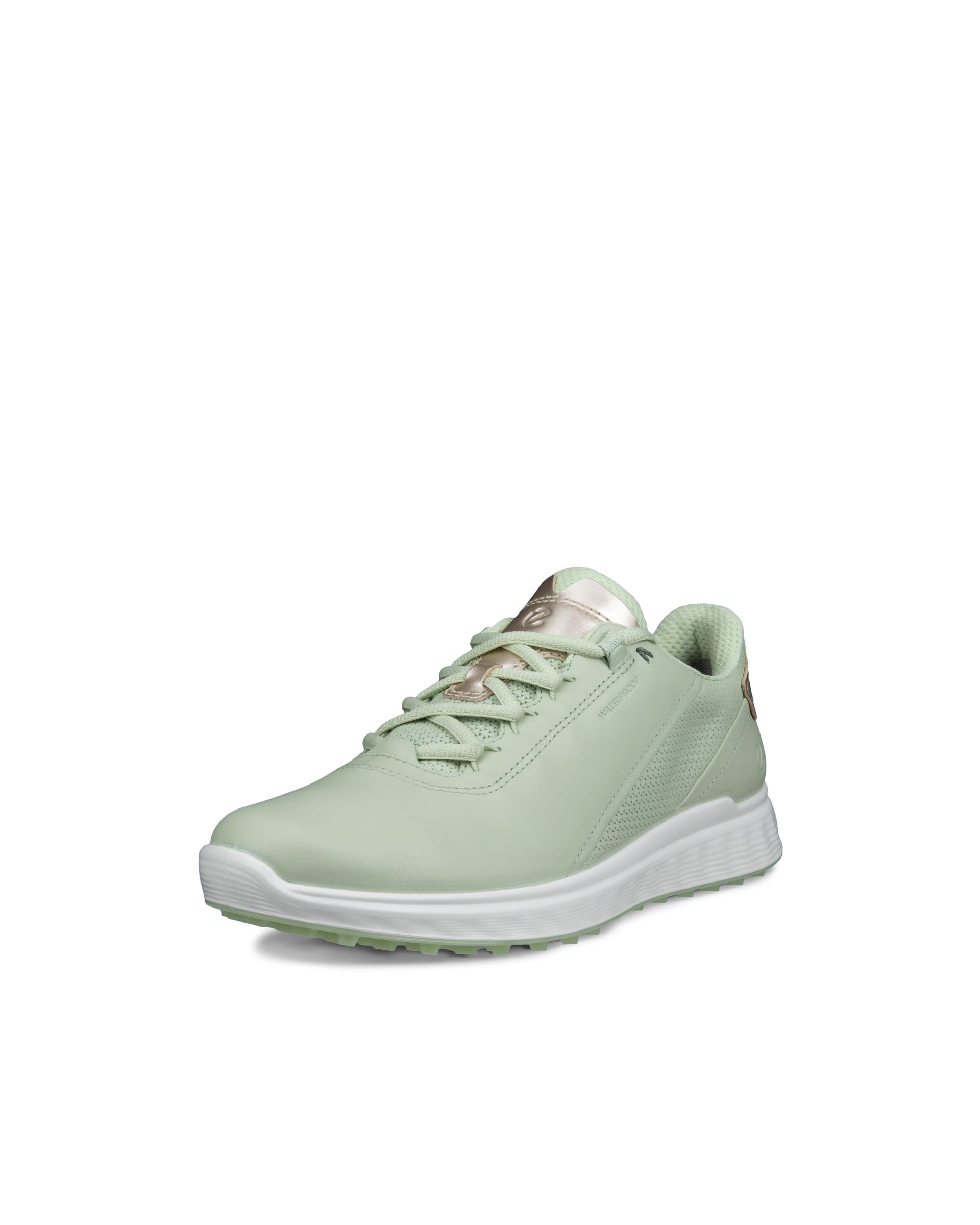 Zapatos golf impermeable de piel ECCO® Golf S-Casual para mujer - Verde - Main