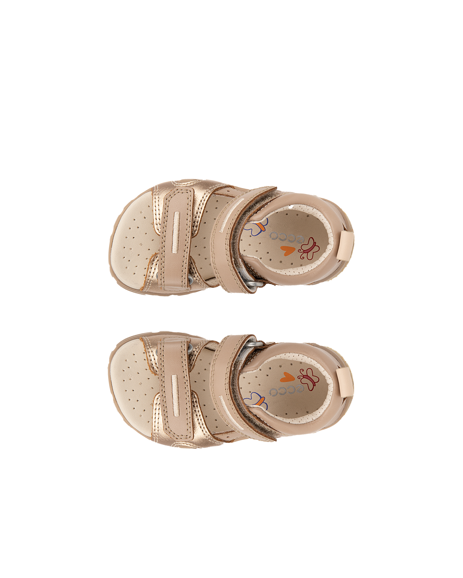 ECCO MINI STRIDE SANDAL — Beige