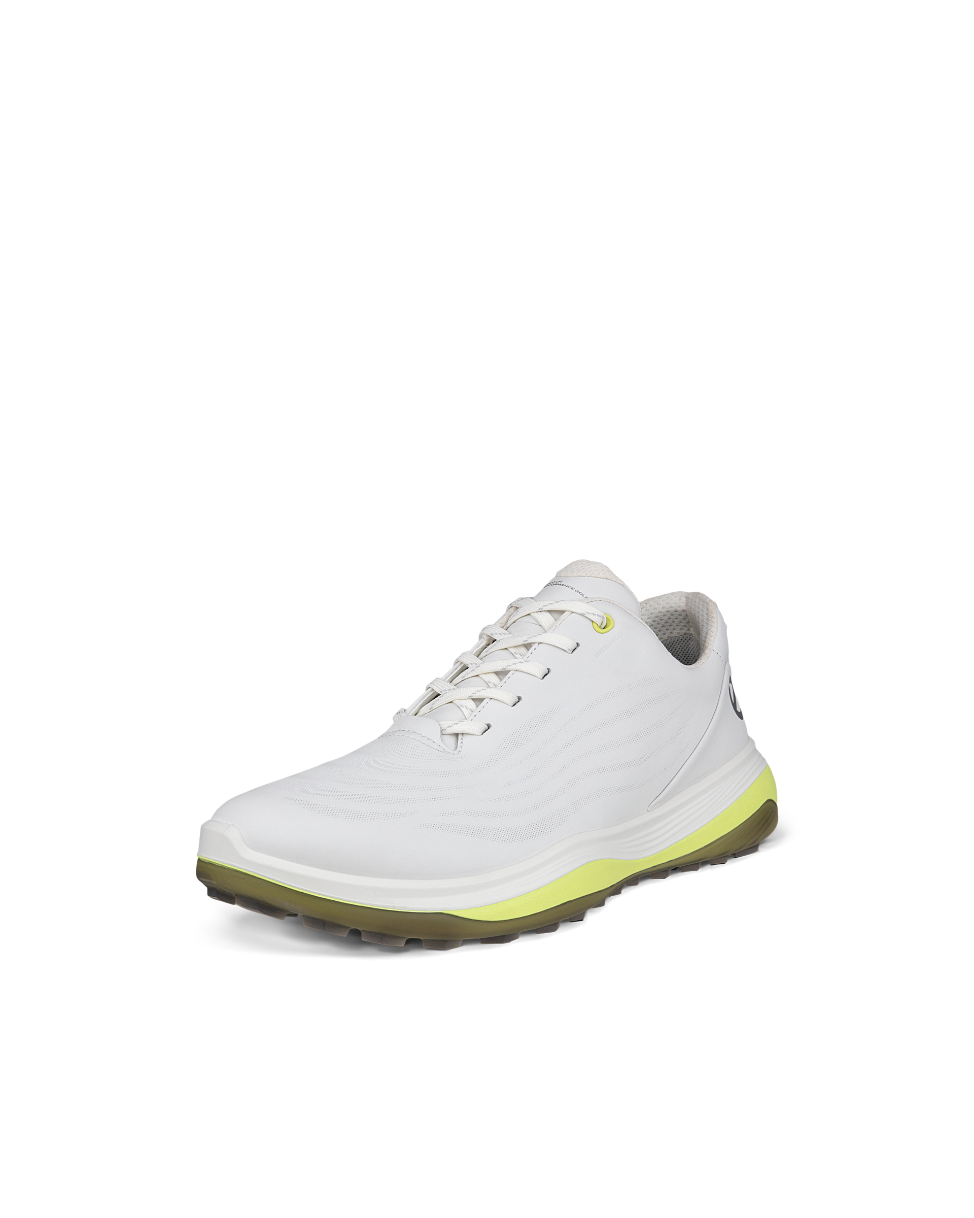 ECCO ゴルフシューズ ホワイト ECCO M GOLF LT1 ECCO LT1 GOLF LACE Men メンズ レザーウォータープルーフゴルフ